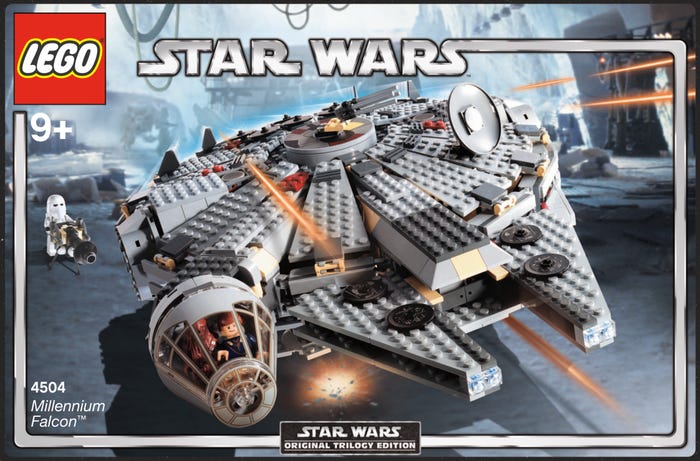 LEGO rediseña el Halcón Milenario de Han Solo, Campañas