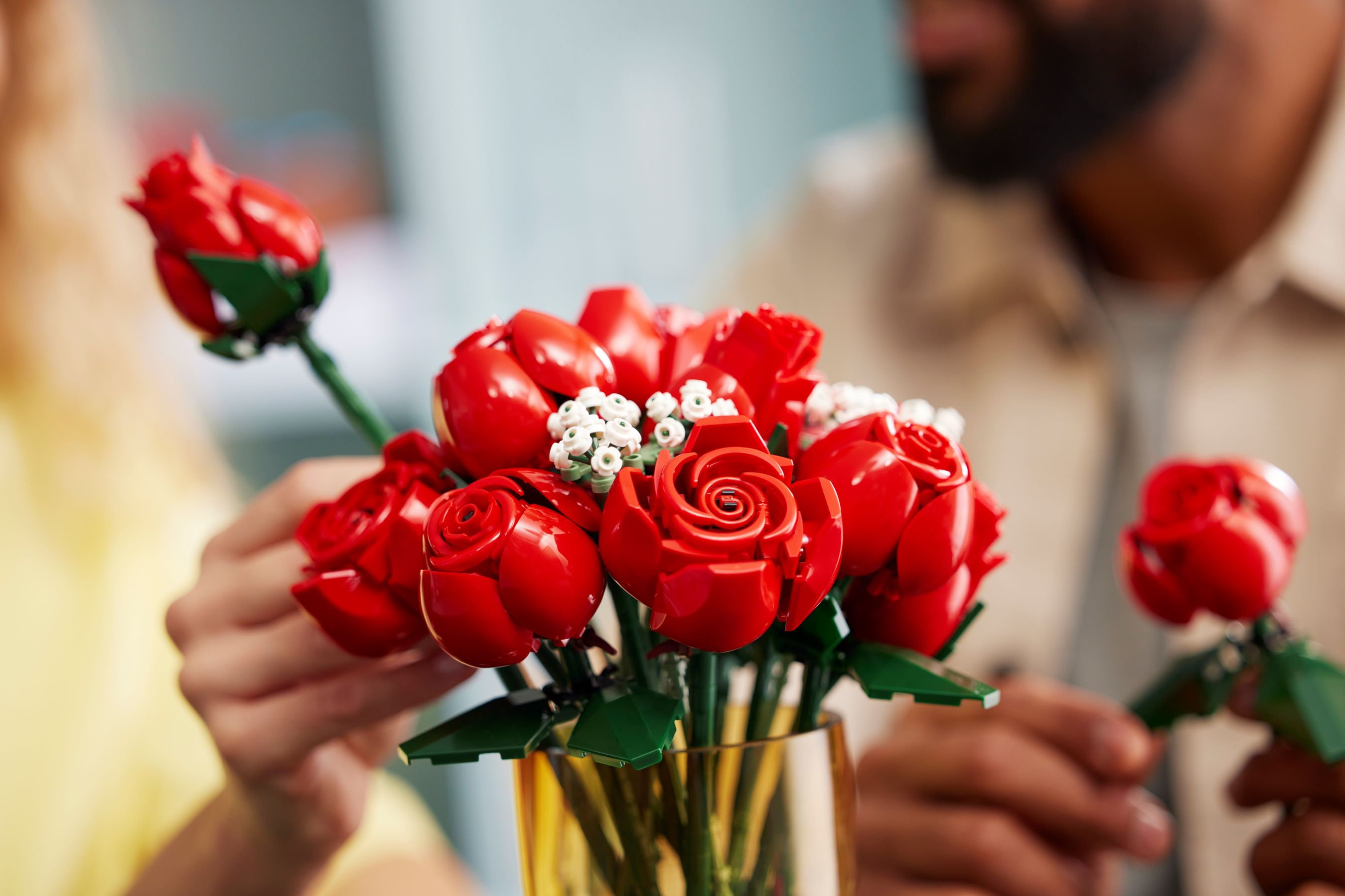 LEGO agrega un ramo de rosas a su colección Botanical - Nacion