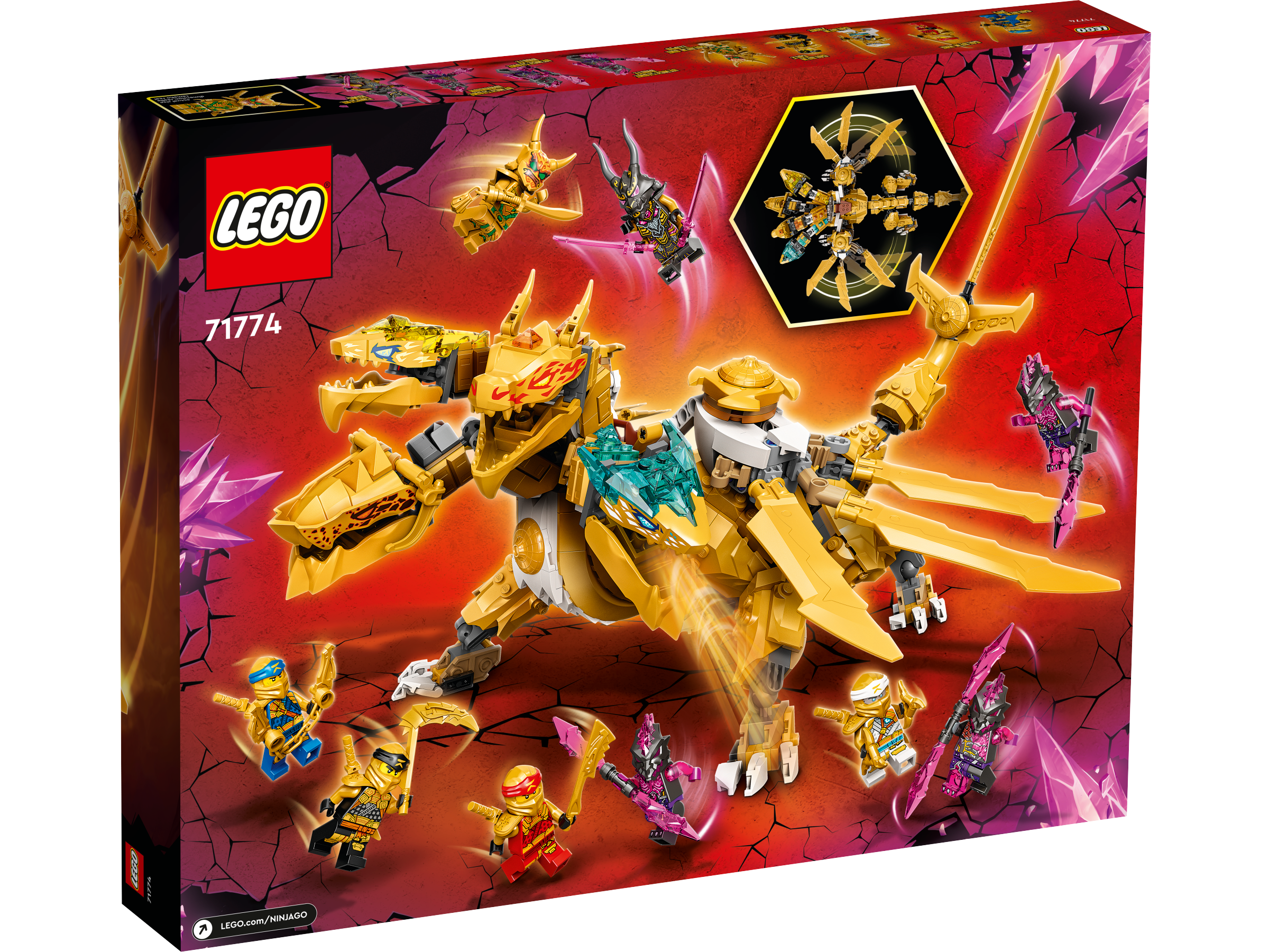LEGO MOC 71774, 71754 + 71775 Dragon Ninjago Mech Bundle, Lloyd and Nya  by Ransom_Fern