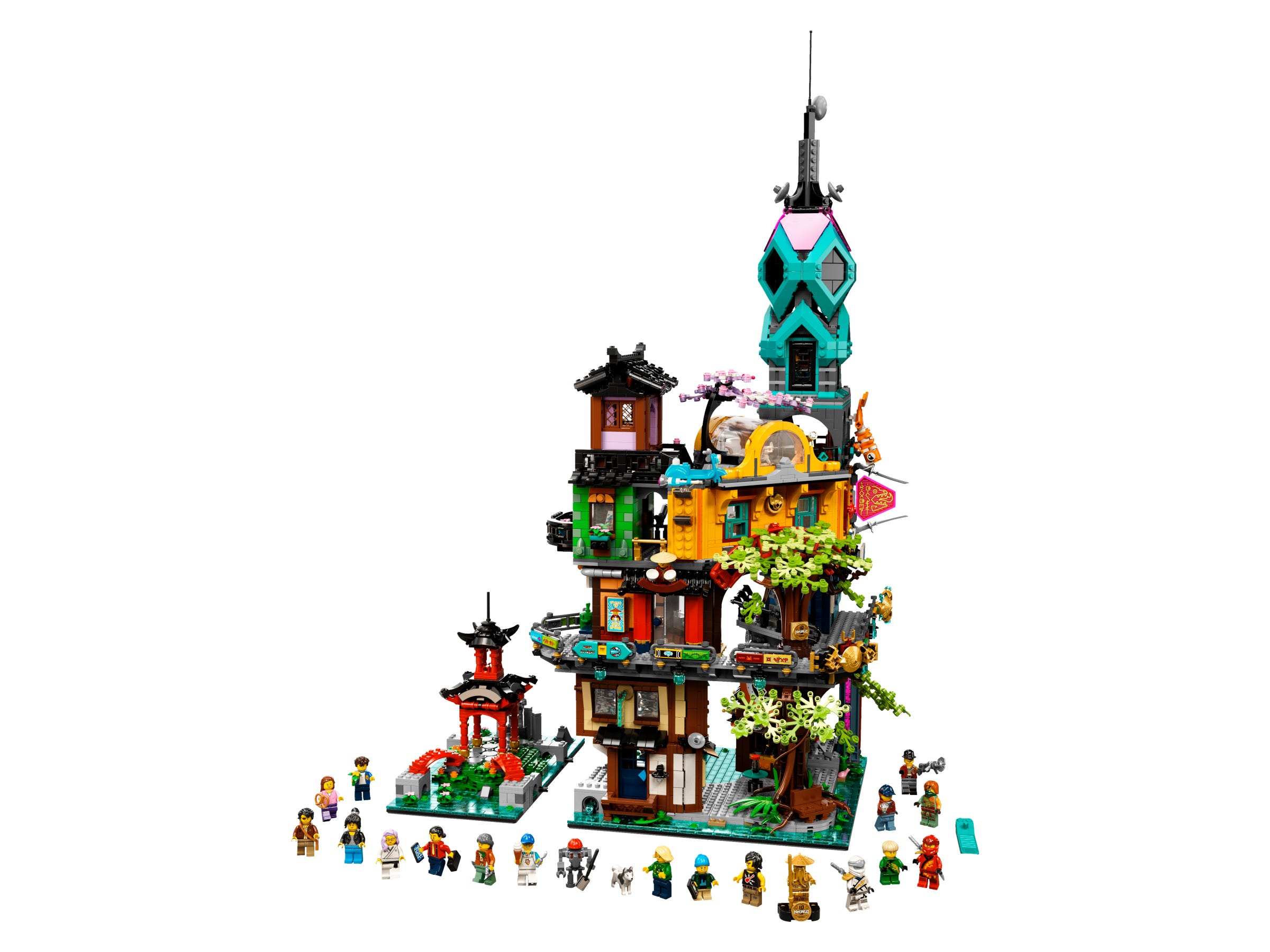 Die Gärten von NINJAGO City