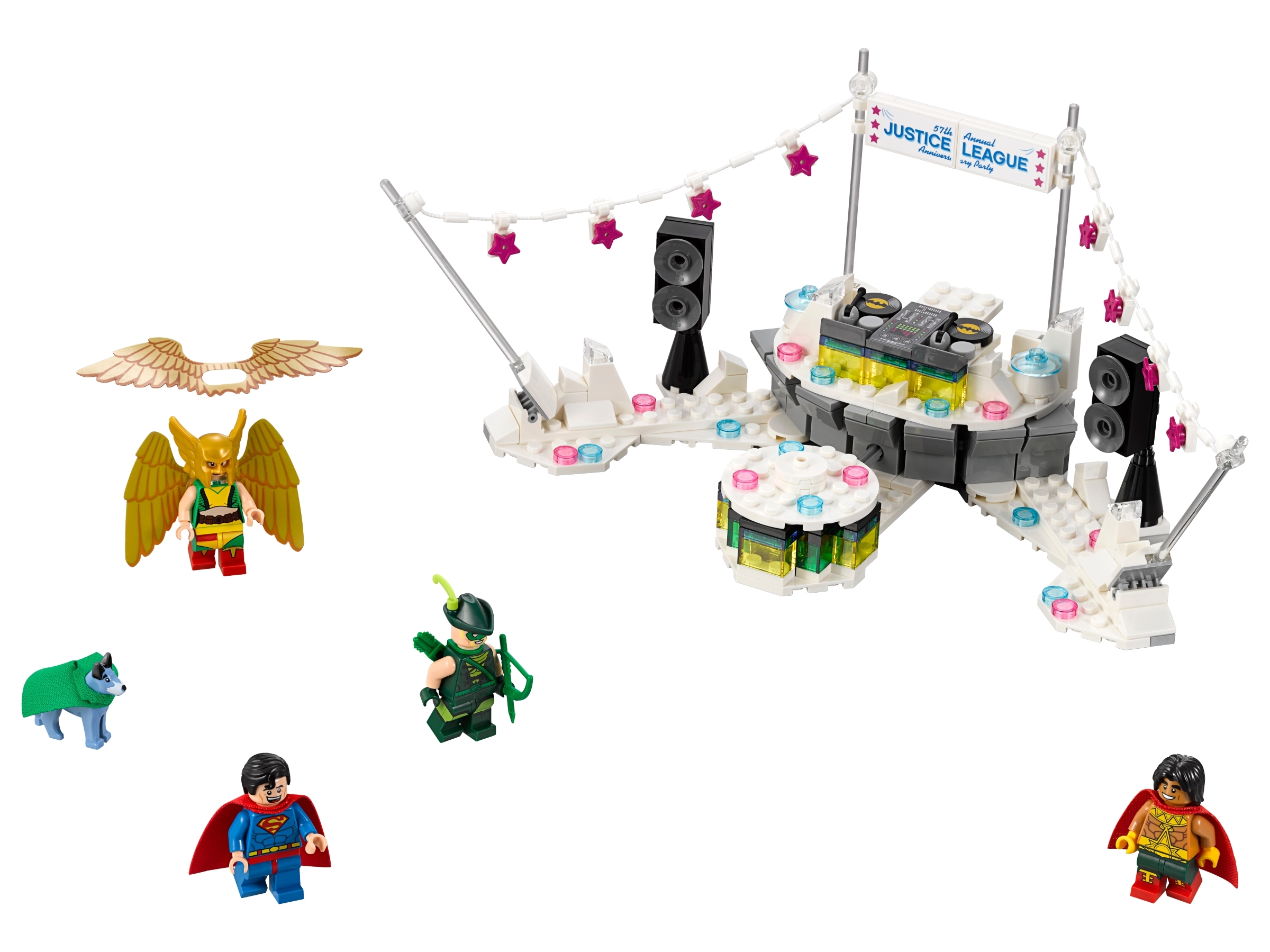 The Justice League™ Anniversary Party 70919 | THE LEGO® BATMAN MOVIE | Buy  online at the Official LEGO® Shop US