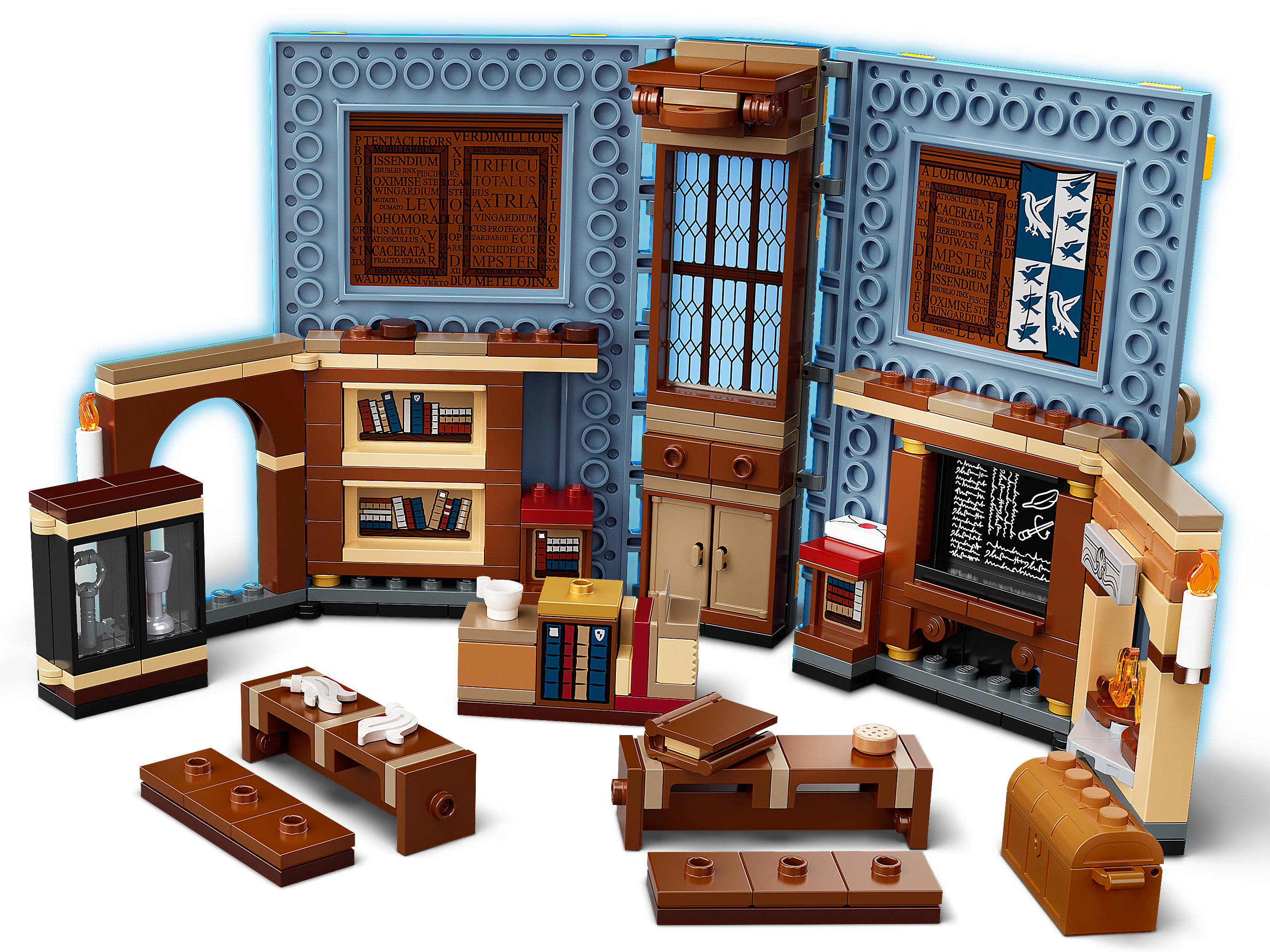 Lego Momento De Hogwarts: Aula De Feitiços Harry Potter 76385 Colorido