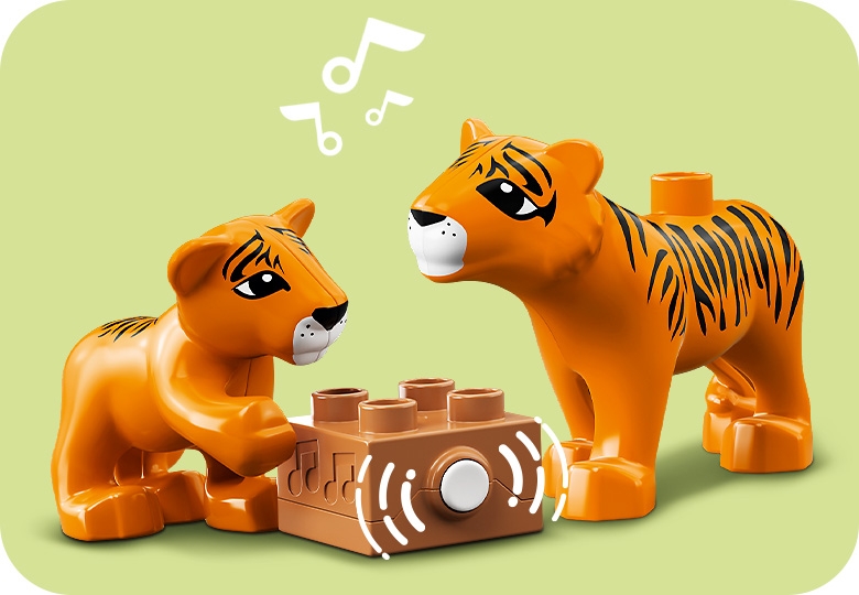 Wild Animals of Asia 10974 | DUPLO® | Buy online at the