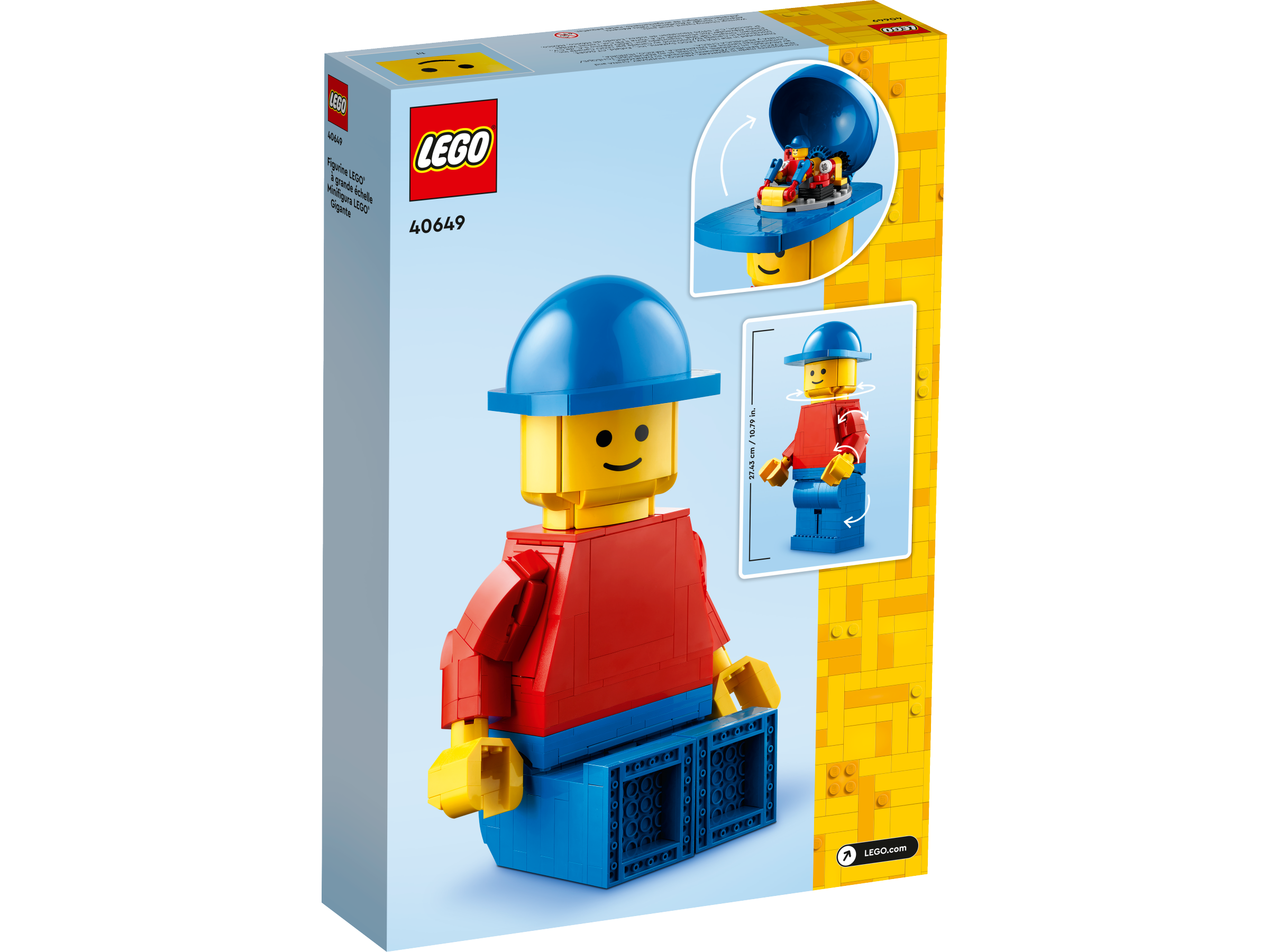 Up-Scaled LEGO® Minifigure 40649, Minifigures