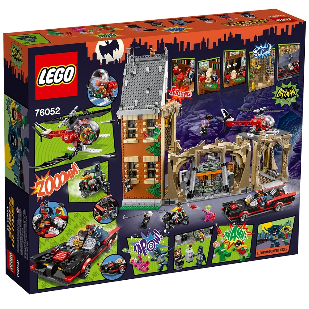 LEGO DC Comics Super Heroes Batman Classic TV Series Batcave Set 76052 - US