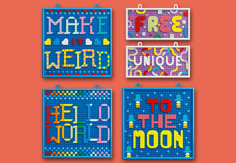 Lego dots alphabet new arrivals