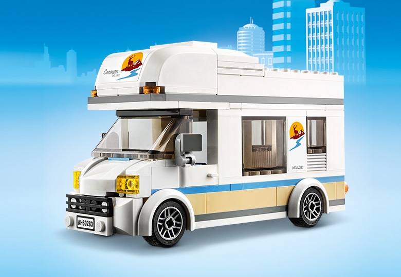 Lego truck and discount camper