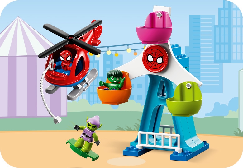 Spider-Man & Friends: Funfair Adventure 10963 | DUPLO® | Buy online at the  Official LEGO® Shop US