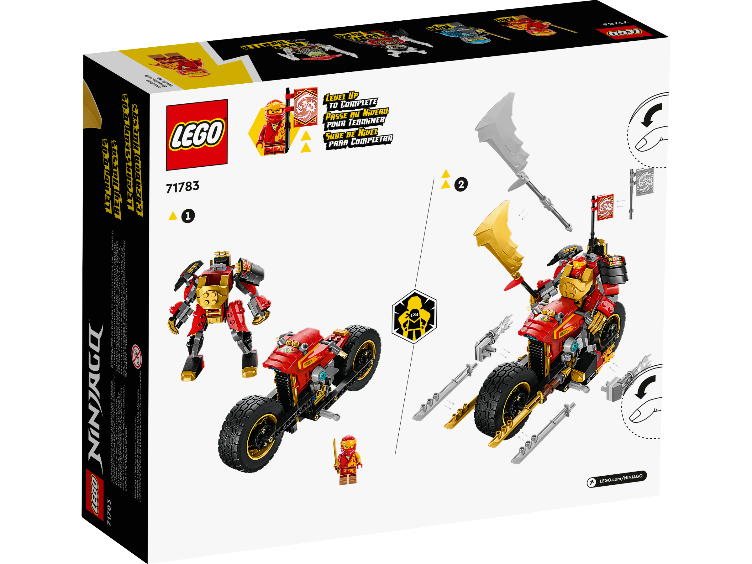 Kai’s Mech Rider EVO 71783 | NINJAGO® | Buy online at the Official LEGO®  Shop US