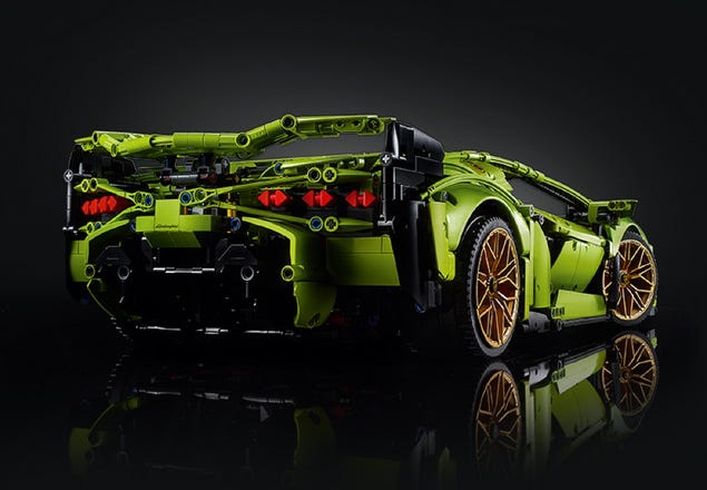 LEGO® Technic™ 42115 Lamborghini Sián FKP 37 Construction Set, Electric  Gold - Worldshop