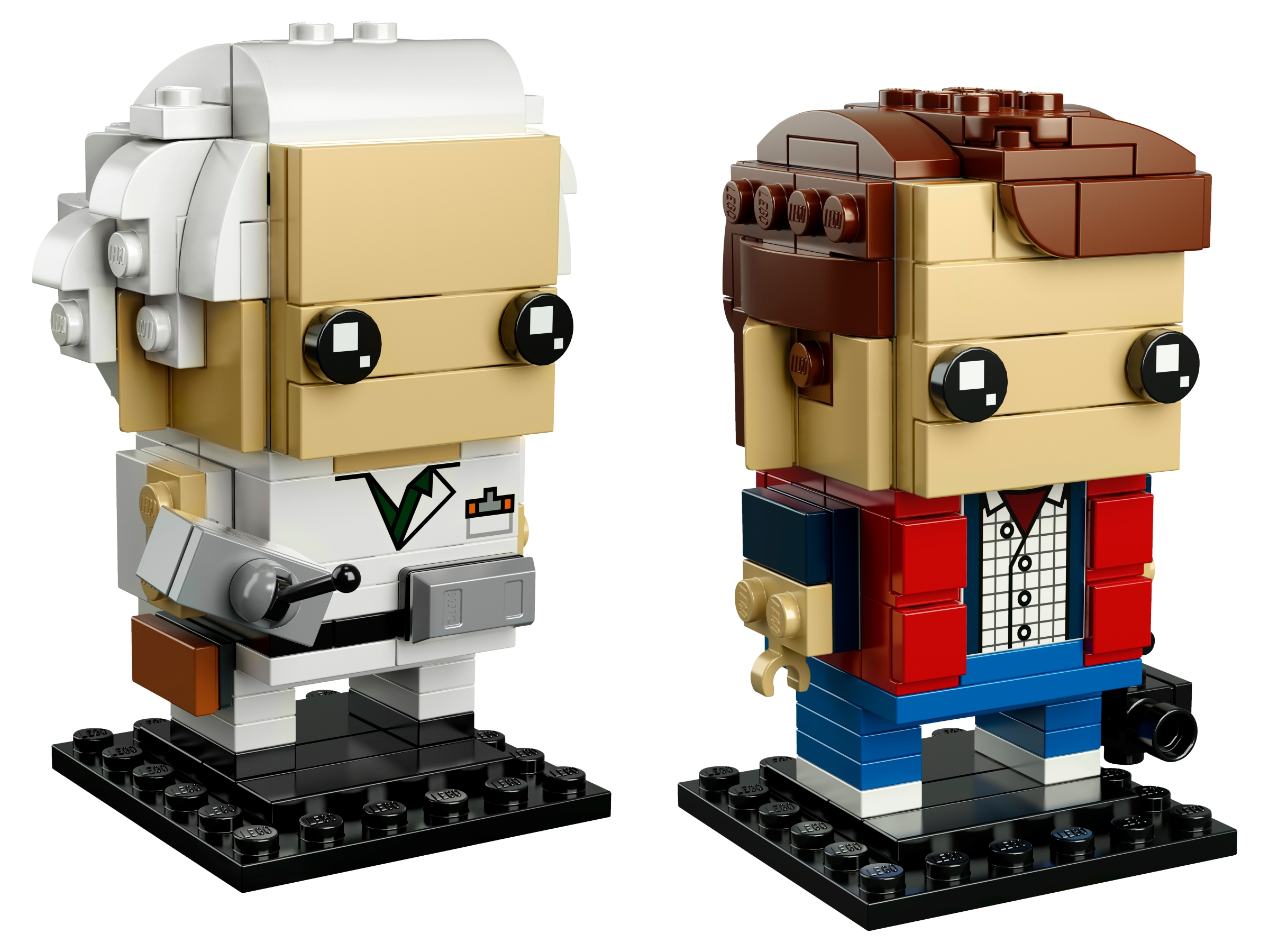 Marty & Brown 41611 | BrickHeadz | Buy online at the LEGO® US