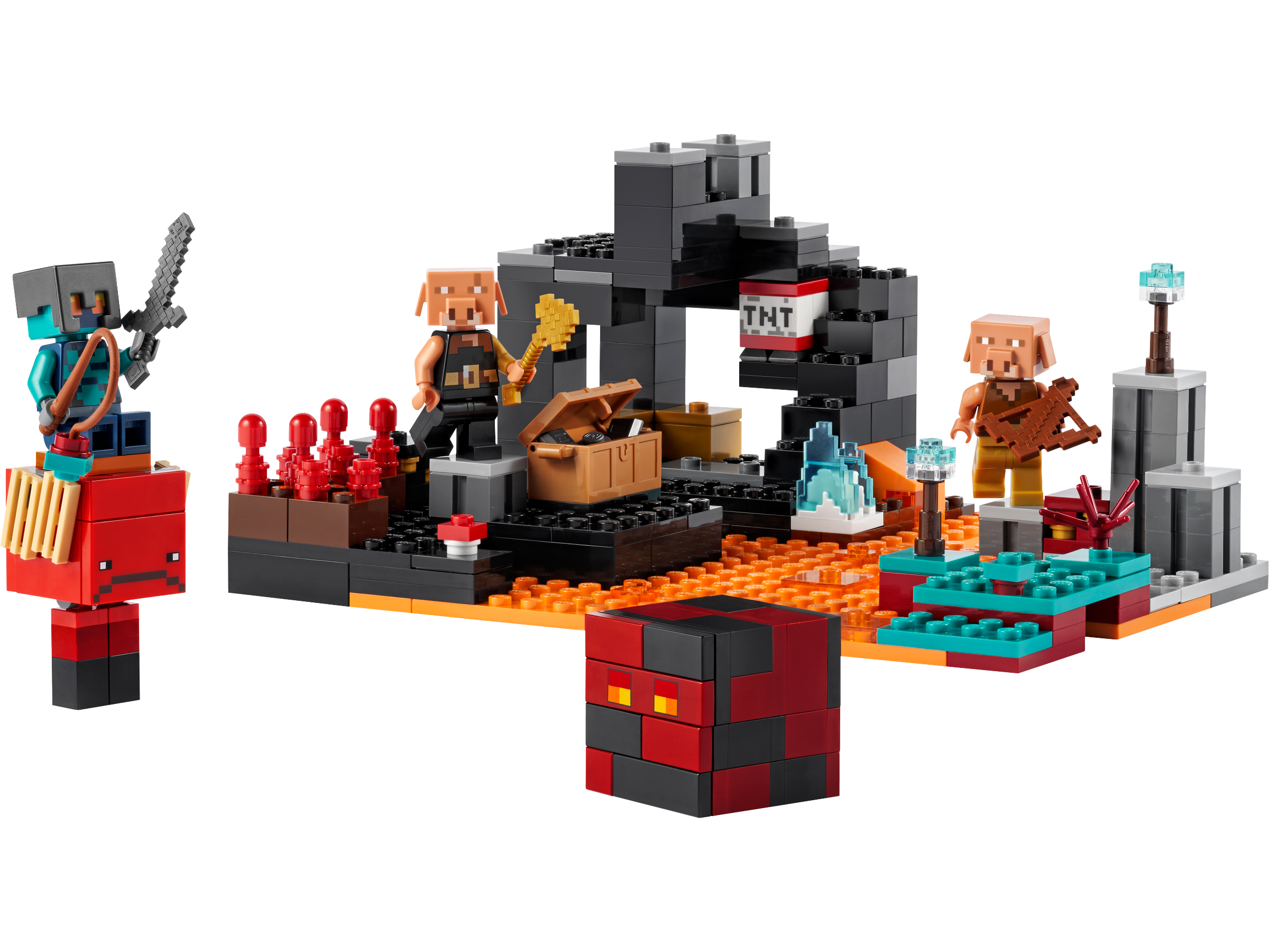 The Nether Bastion 21185 | Minecraft® | Buy online at the Official LEGO®  Shop US