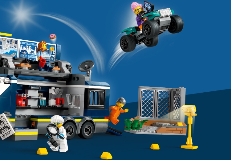 LEGO City Fire and Police Toys Official LEGO Shop US