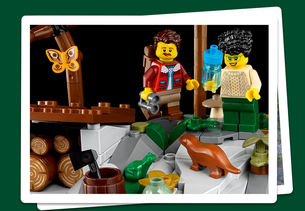 A-Frame Cabin 21338 | Ideas | Buy online at the Official LEGO® Shop US