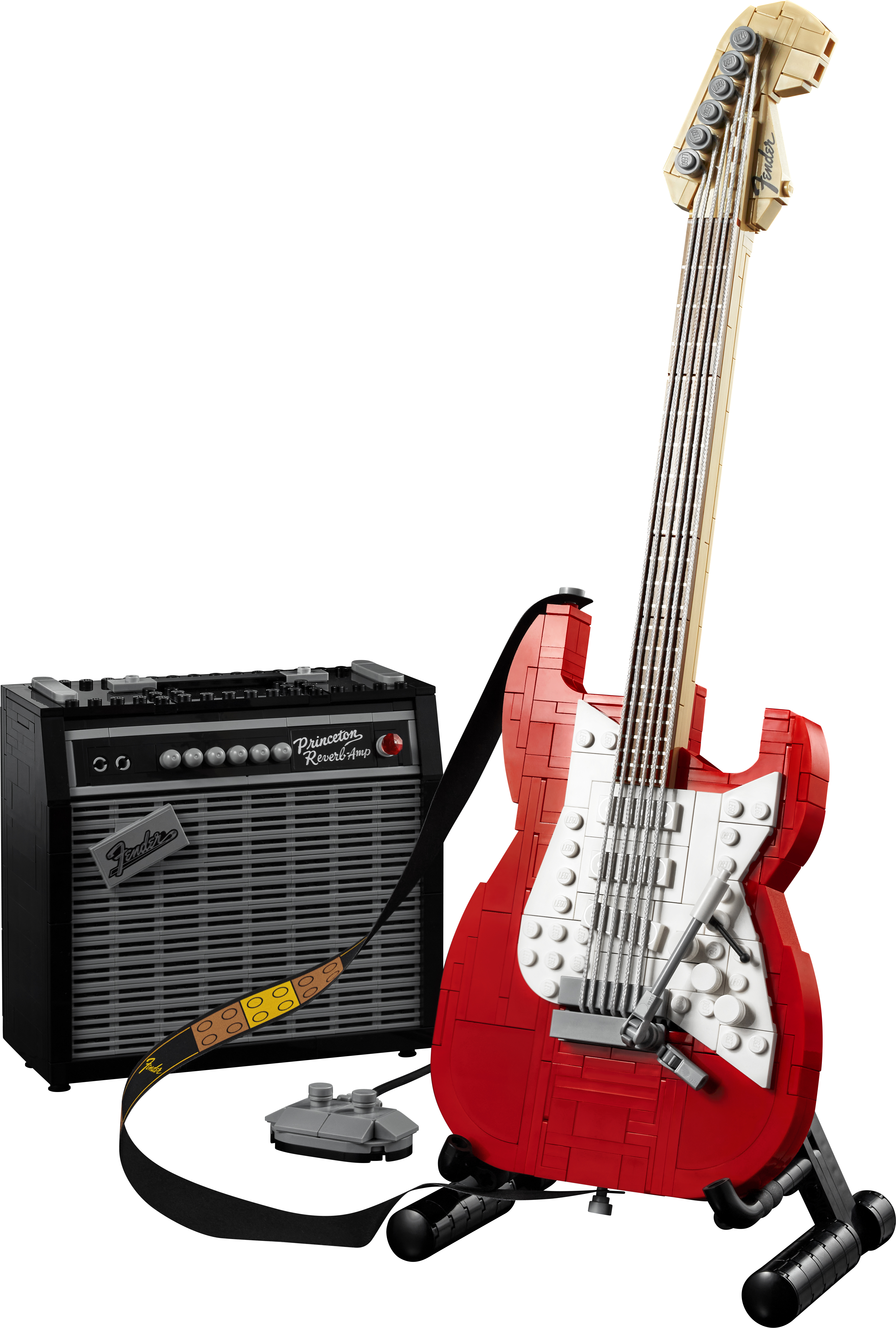 LEGO Ideas officially reveals 21329 Fender Stratocaster buildable