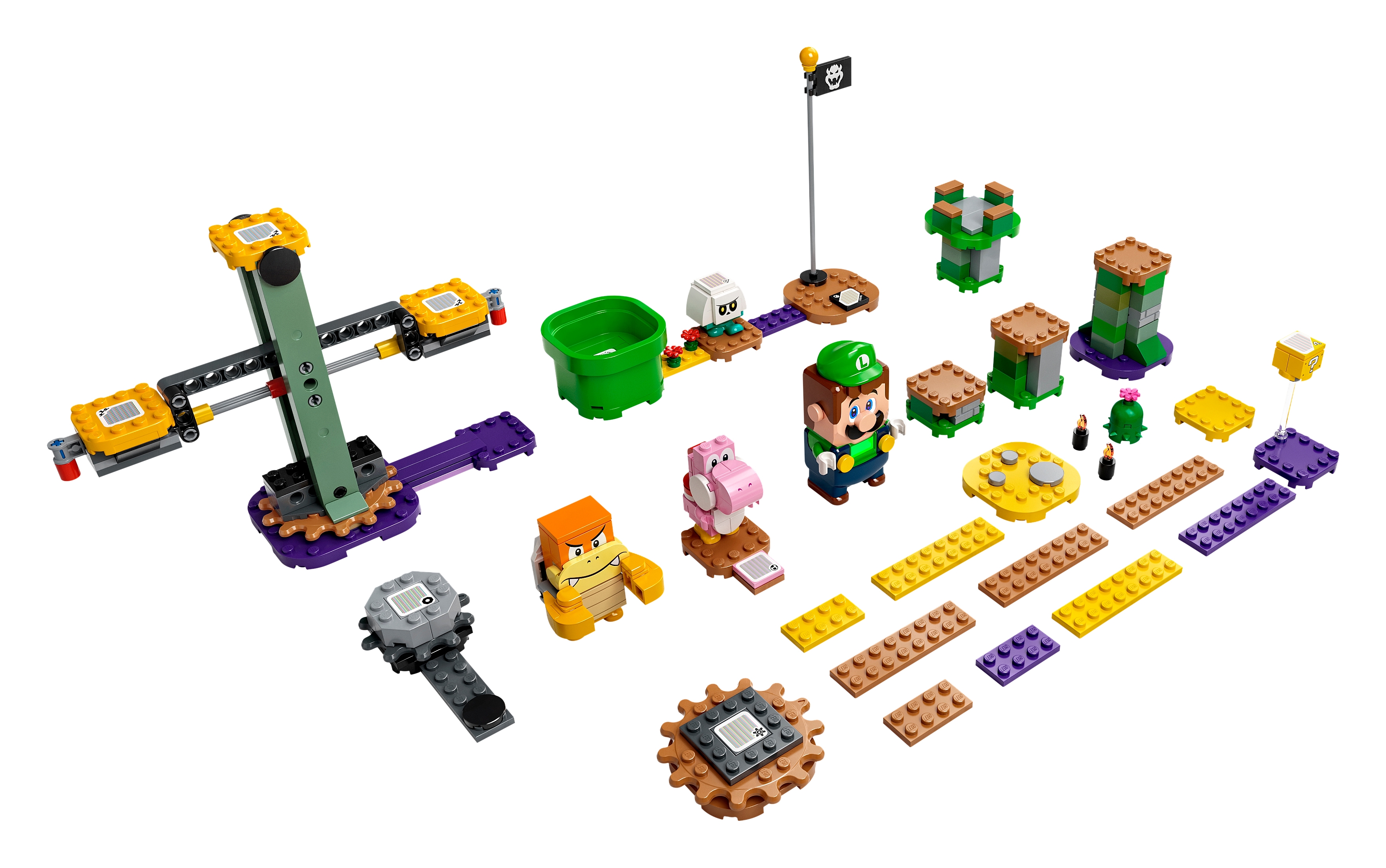 with Super Mario™ | Shop LEGO® Adventures US | Starter at online 71387 LEGO® Buy Course Luigi the Official