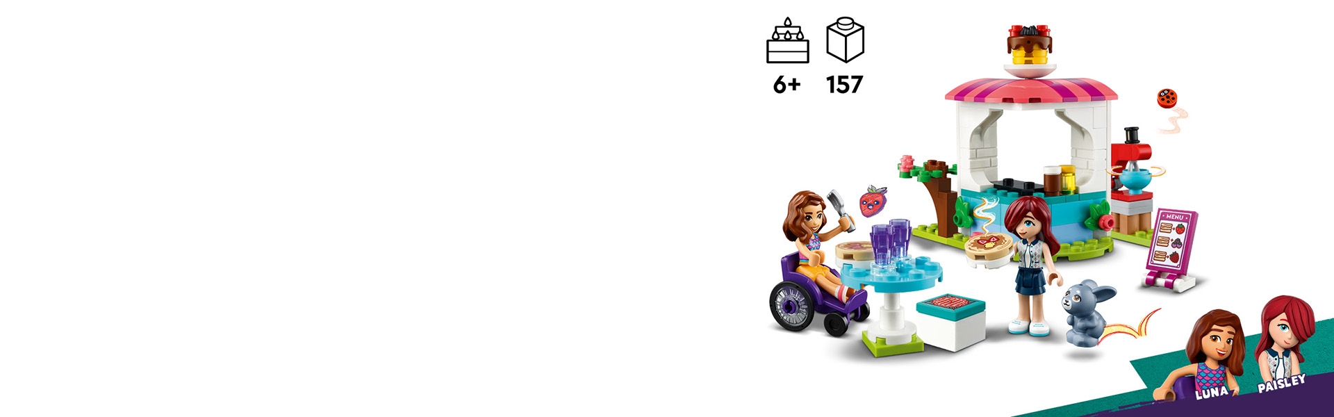 Pancake Shop 41753 | Friends | Buy online at the Official LEGO 