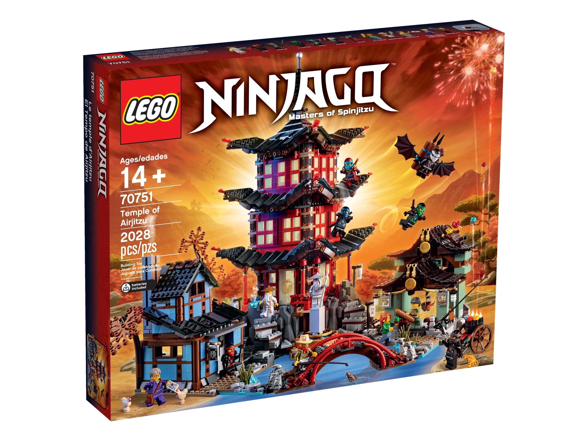 nieuwigheid medley Betreffende Temple of Airjitzu 70751 | NINJAGO® | Buy online at the Official LEGO® Shop  US