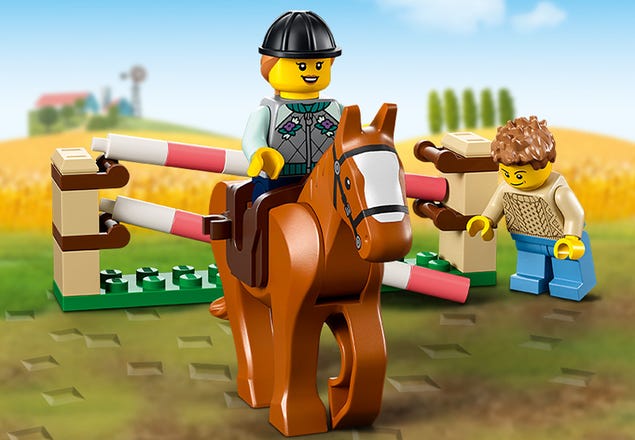 Lego City - Transportador de Cavalos - 196 Peças - 60327 - Lego✓ - Real  Brinquedos