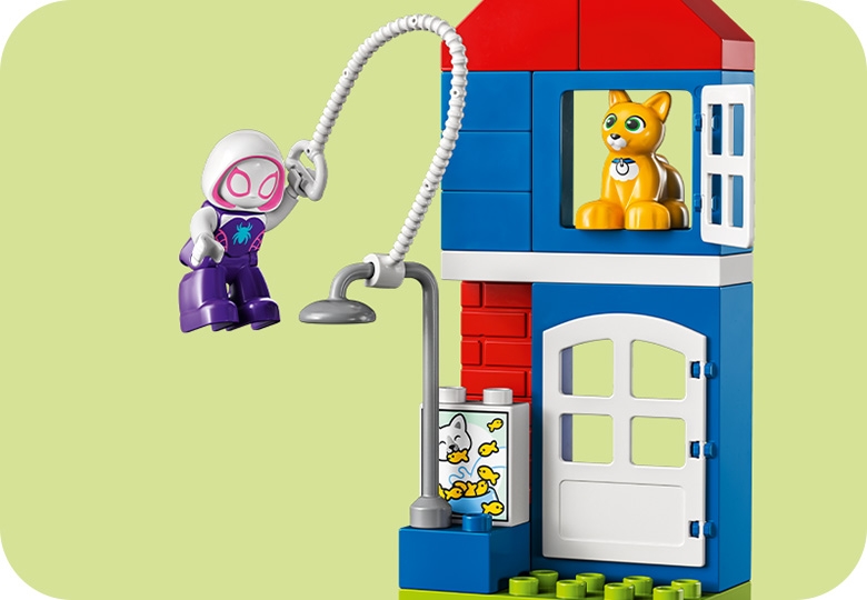 Lego spider hot sale man house