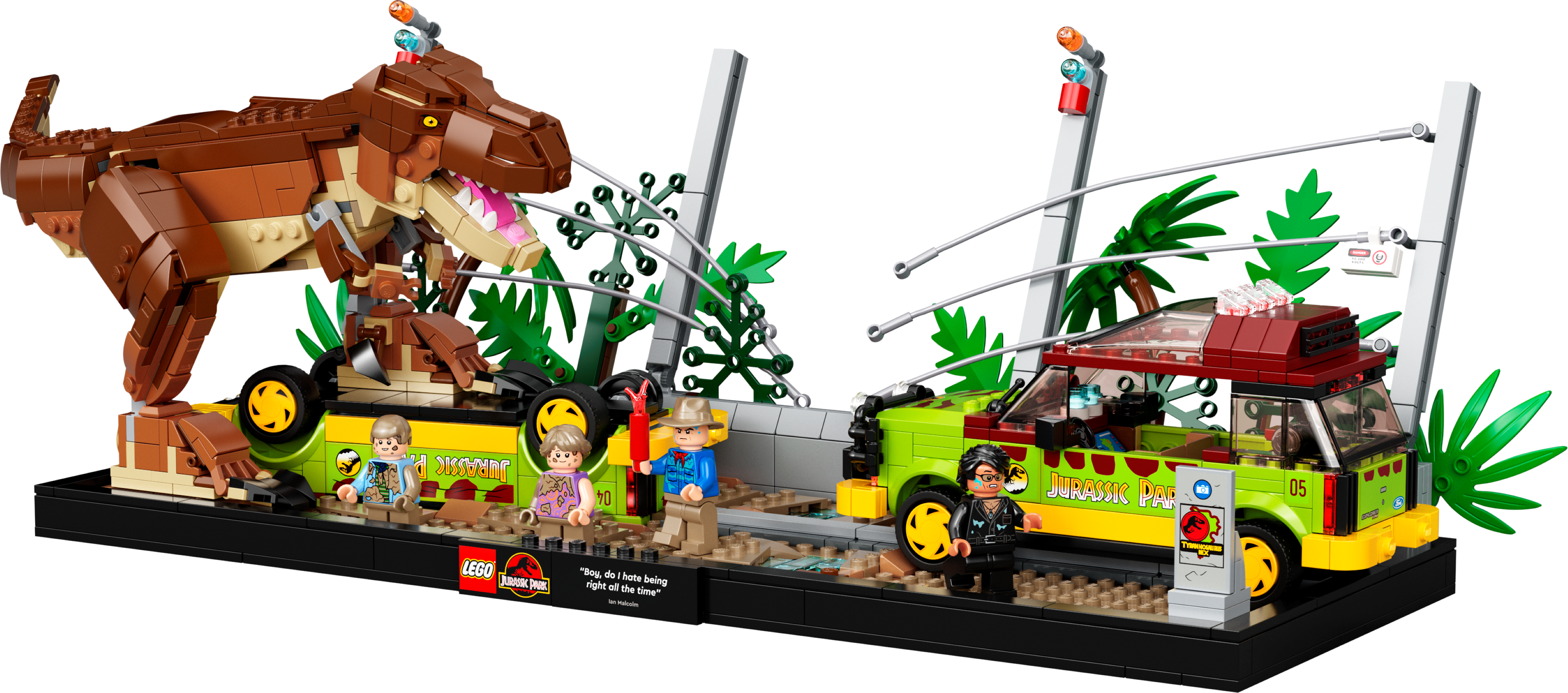 T. rex Breakout 76956 | Jurassic | Buy online at the Official LEGO® Shop US