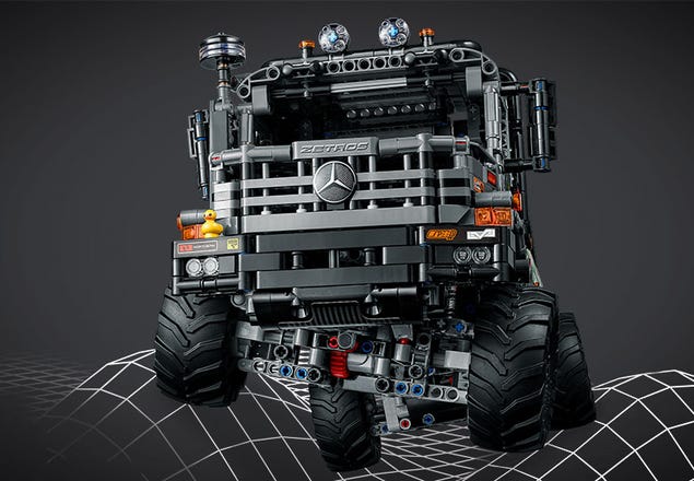 Lego® Technic 42129 Le Camion D'essai 4x4 Mercedes-benz Zetros  Télécommandée Lego à Prix Carrefour