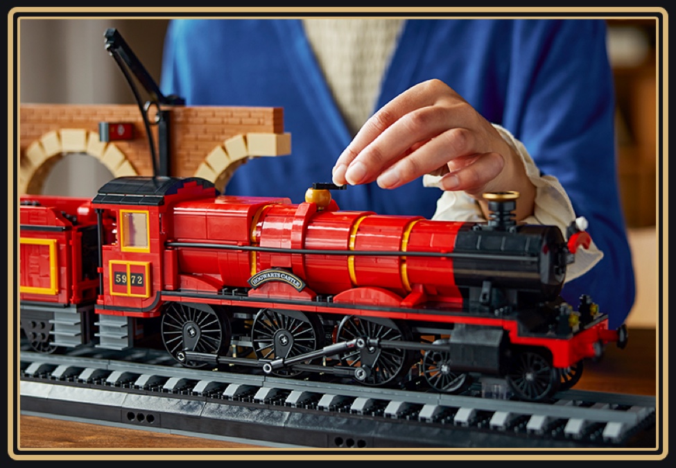 Harry potter best sale train set lego