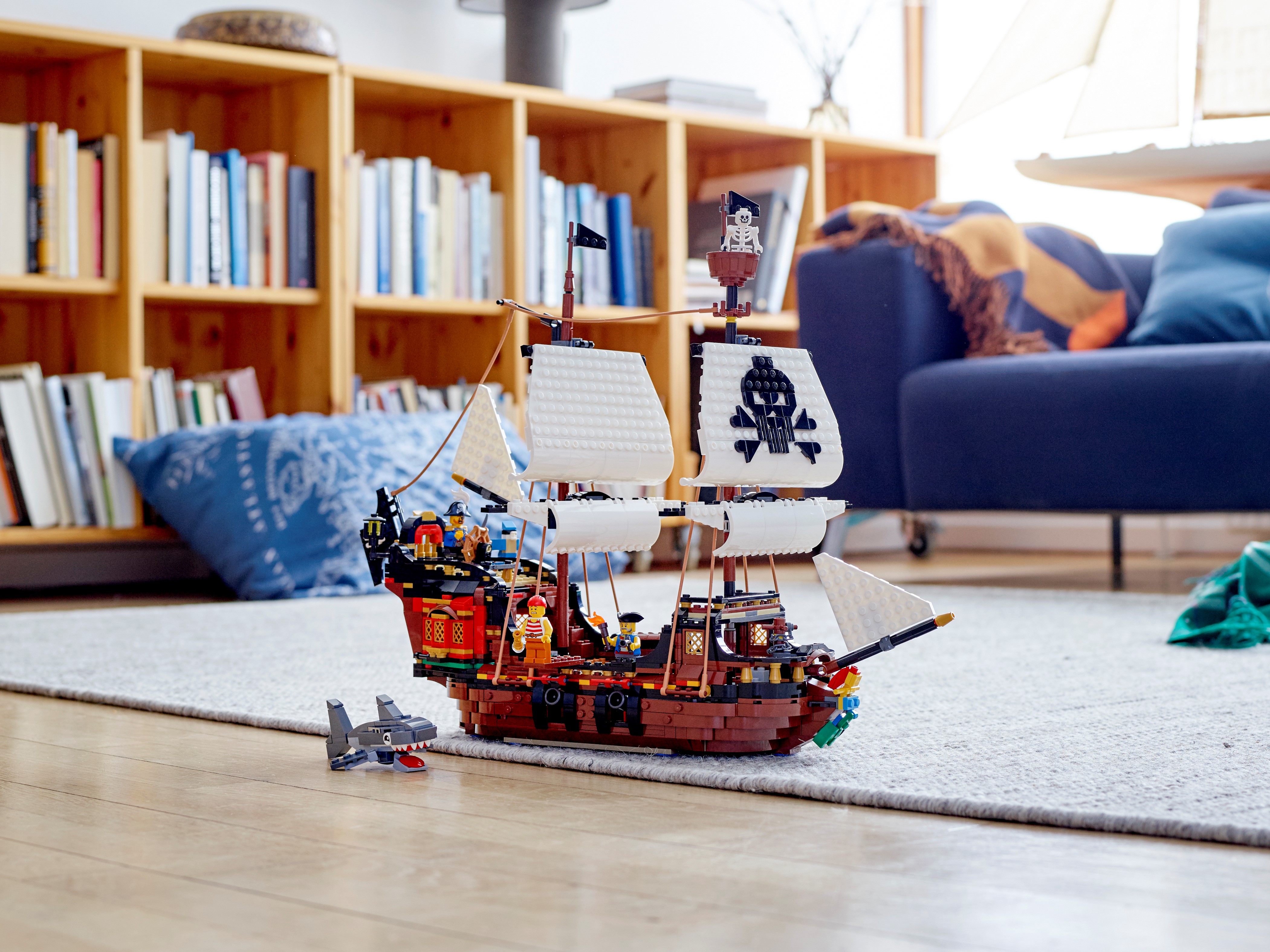 Bateau Lego Pirate Sombre Abordage