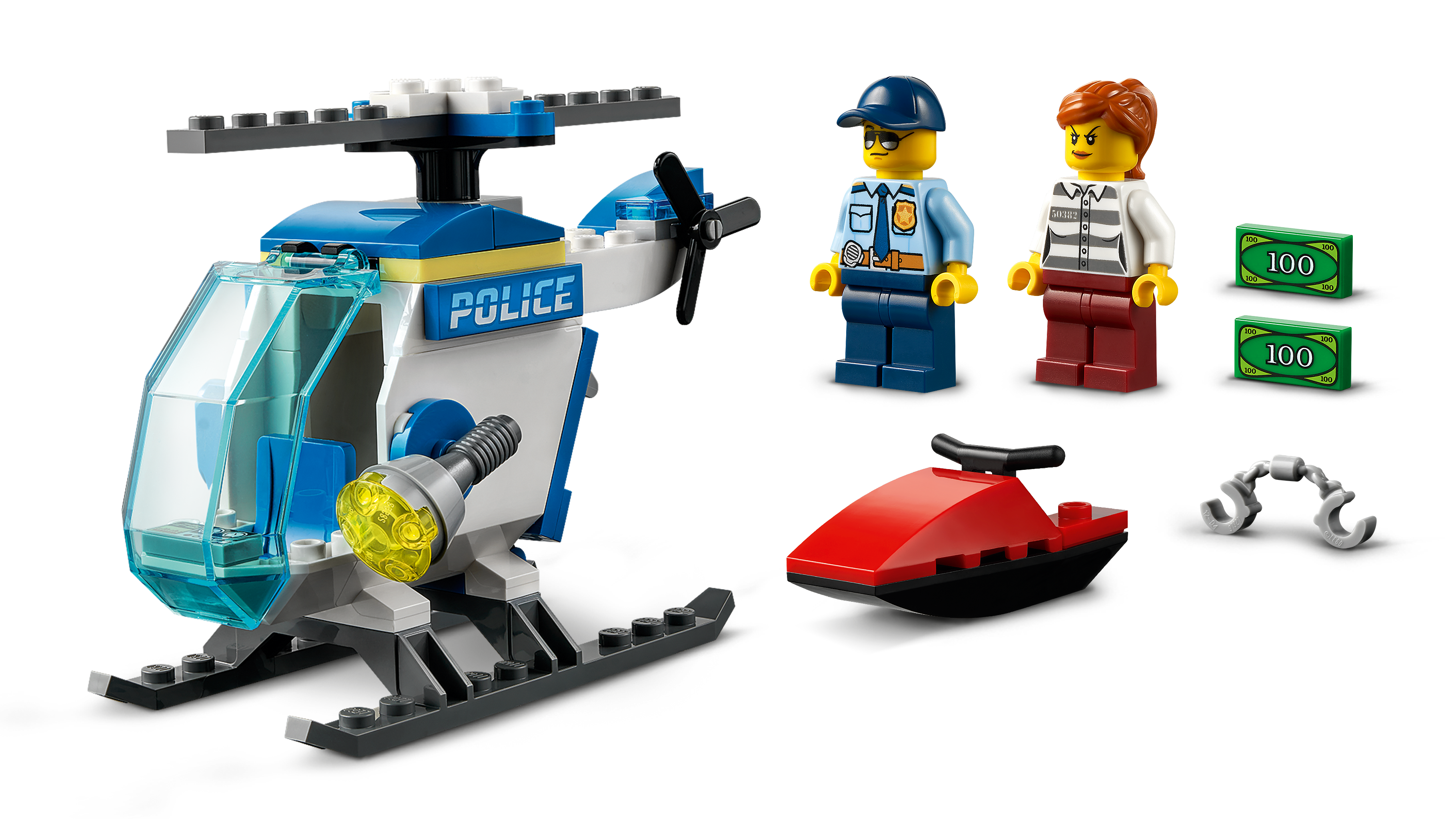 Lego hélicoptere de police - LEGO
