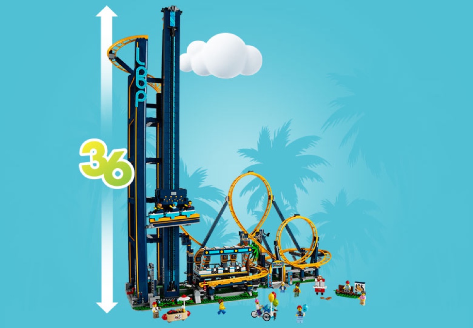 Loop Coaster 10303 | Powered UP | Buy online at the Official LEGO