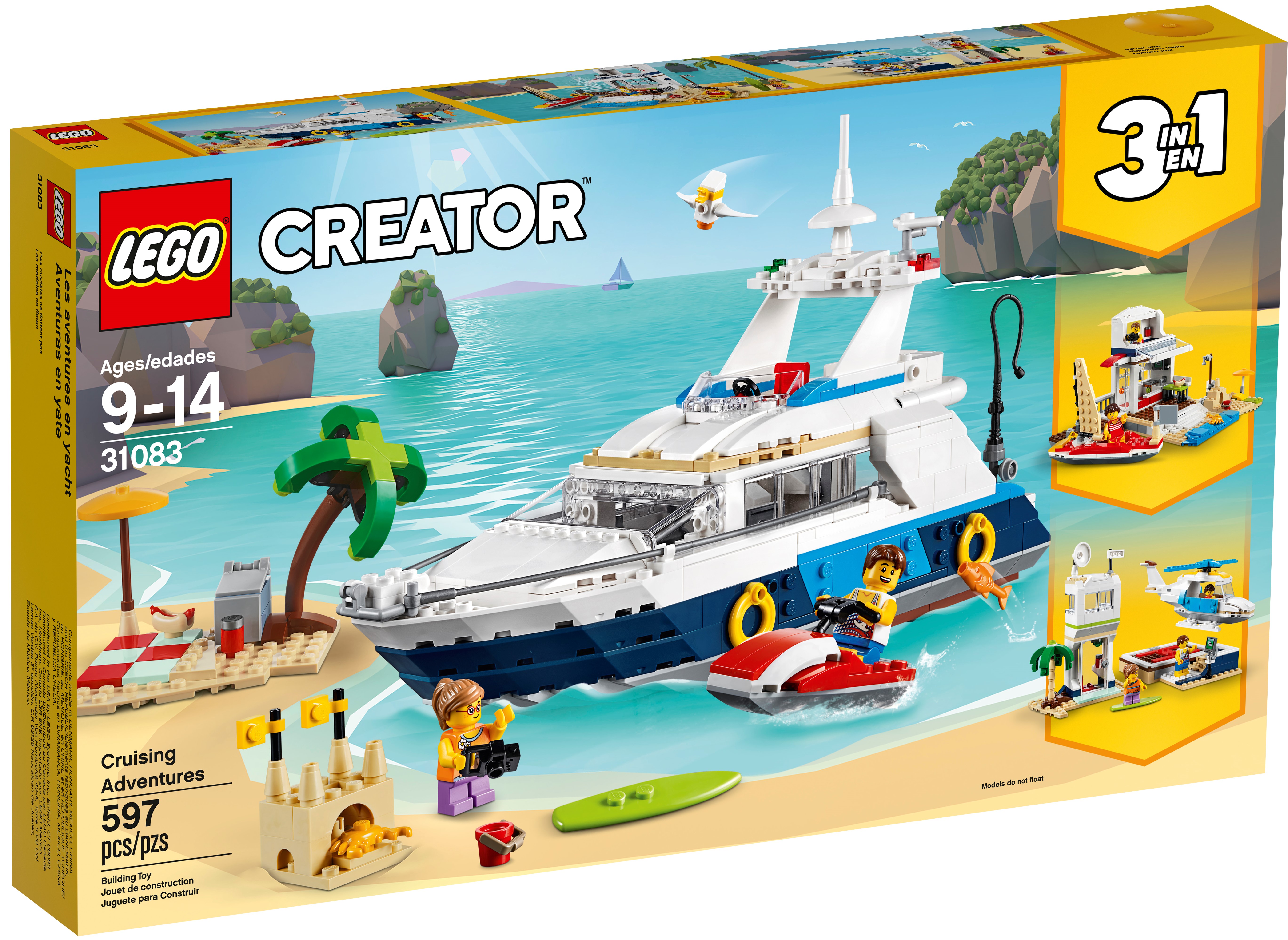 Cruising Adventures 31083 | Creator 3-in-1 | Buy at the Official LEGO® Shop US