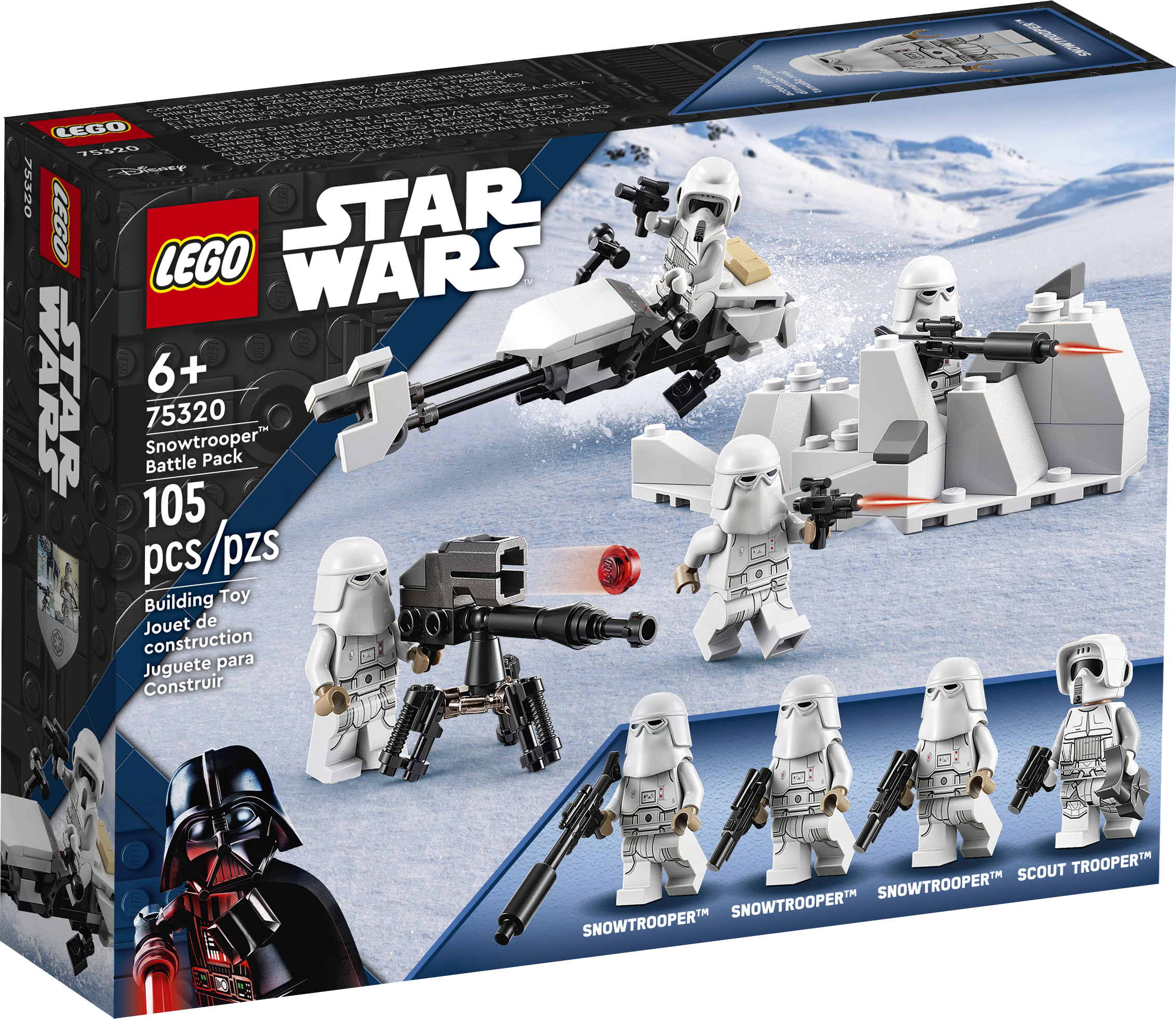 Snowtrooper™ Battle Pack 75320 | Star Wars™ | Buy online at the