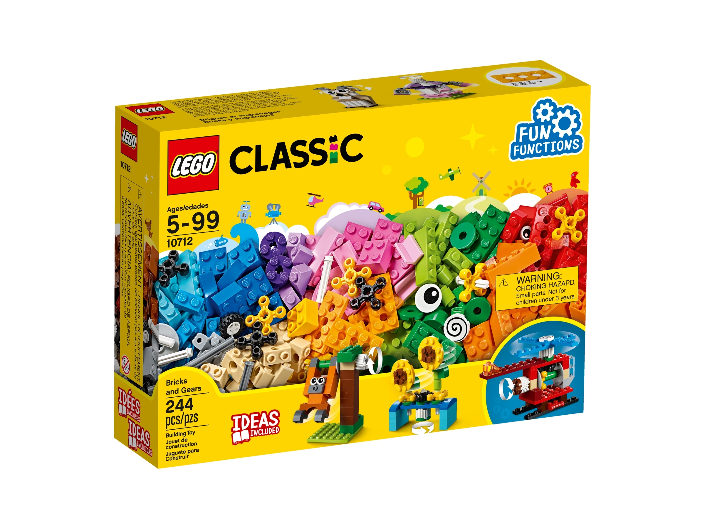 lego classic bricks and gears set 10712