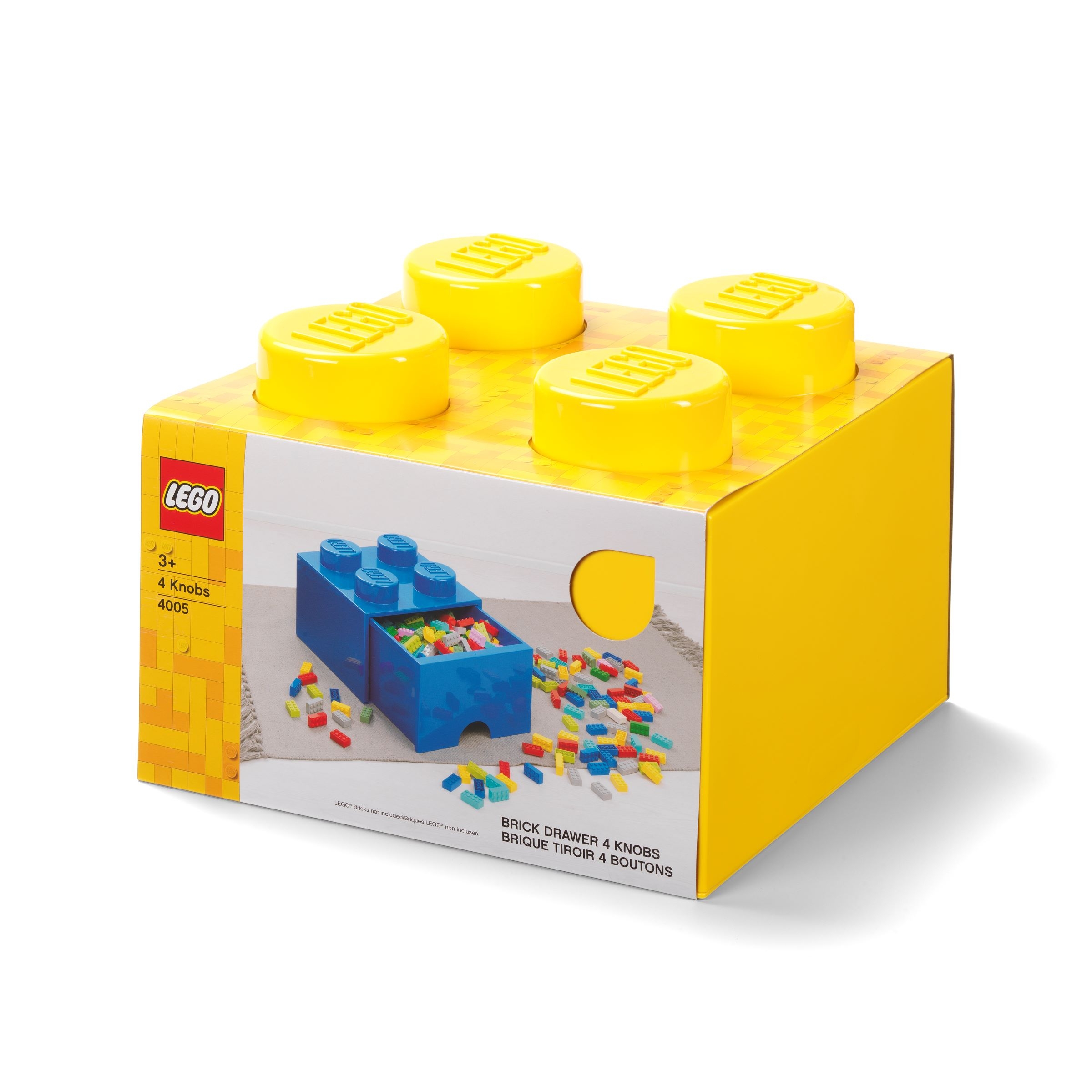 Porte clé en brique Lego® - Jaune
