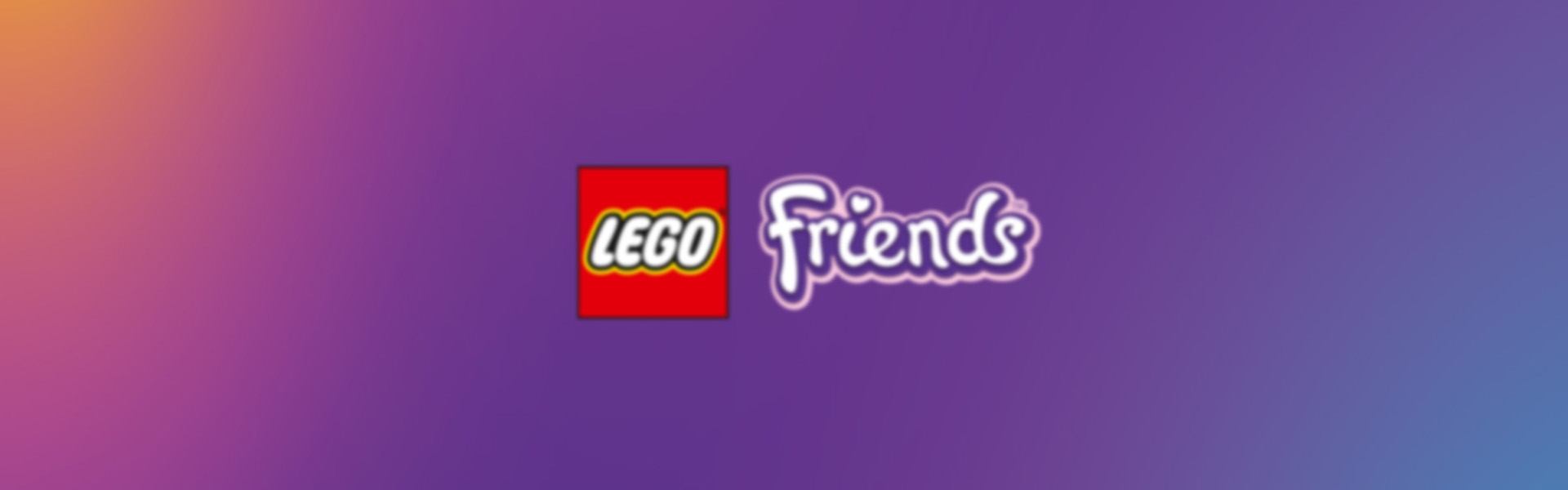 Lego best sale friends logo