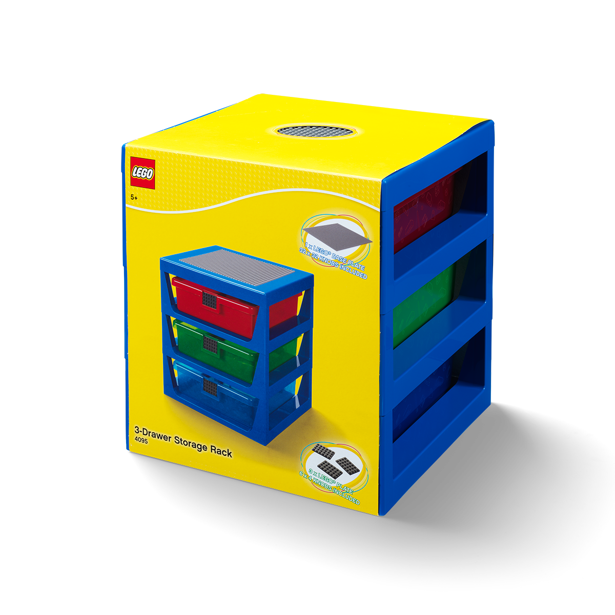 Système de rangement LEGO® bleu transparent 5006179, Autre