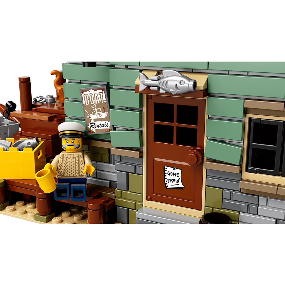 LEGO Ideas Old Fishing Store 21310 Building Set (2,049 Pieces)
