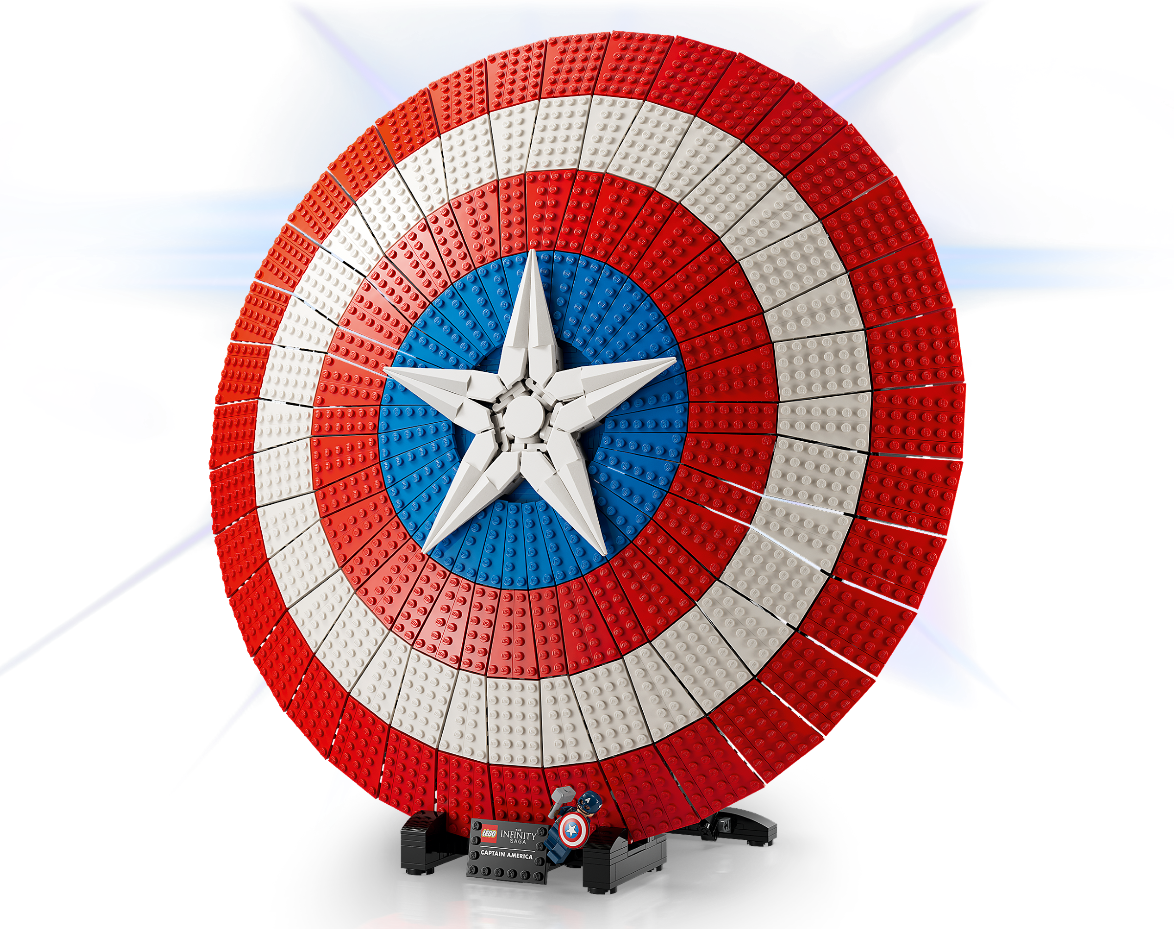 LEGO Captain America minifig, bouclier NOUVEAU Maroc