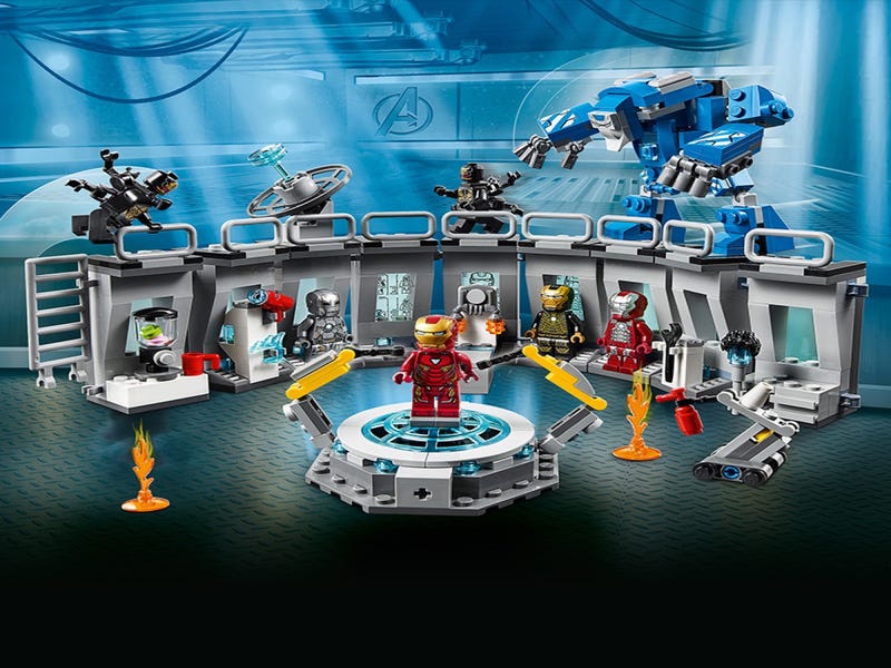 lego iron man three