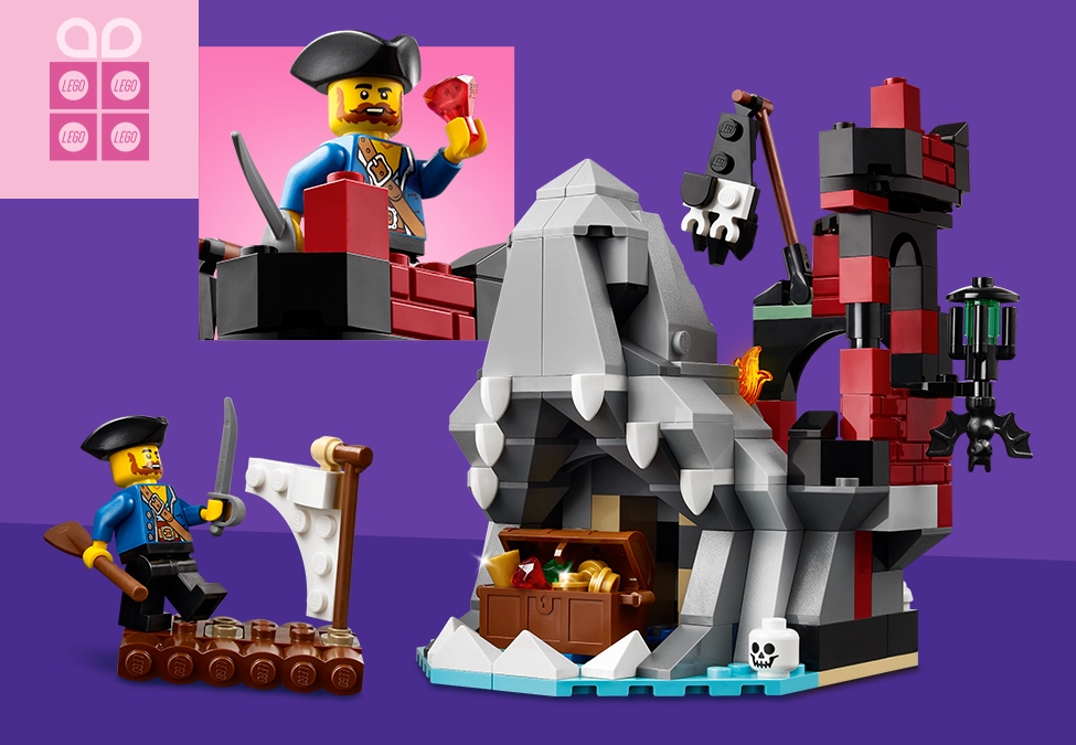 Get LEGO® Creator Scary Pirate Island