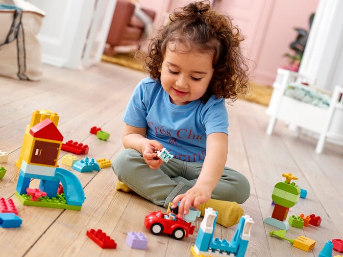 LEGO Duplo Gran Parque de Juegos, Juguete de Construcción para Niños y  Niñas de 2 Años