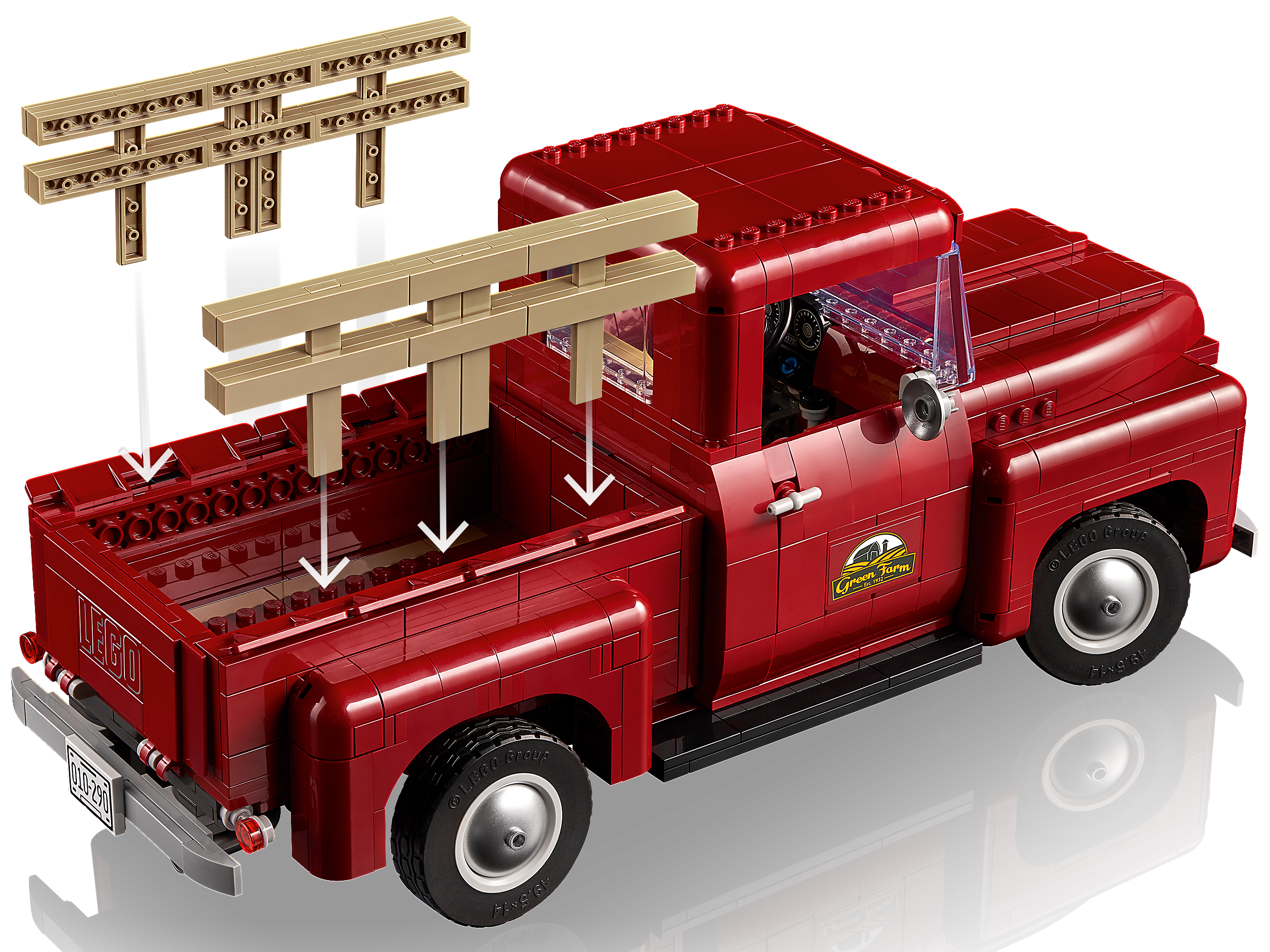 Pickup Truck 10290 | LEGO® Icons | Buy online at the Official LEGO