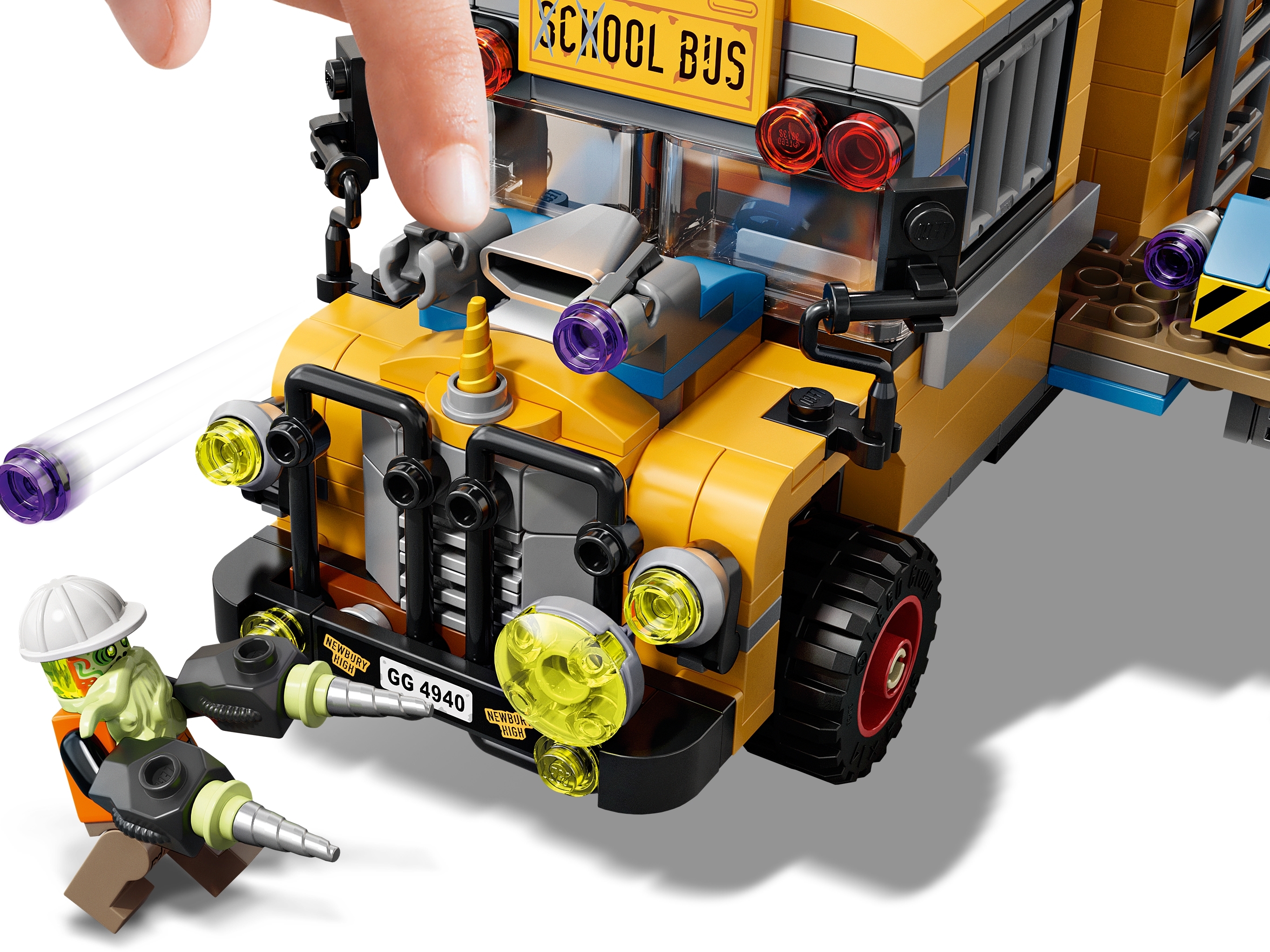 Autobus Duchozwalczacz 70423 | Side Oficjalnym LEGO® PL
