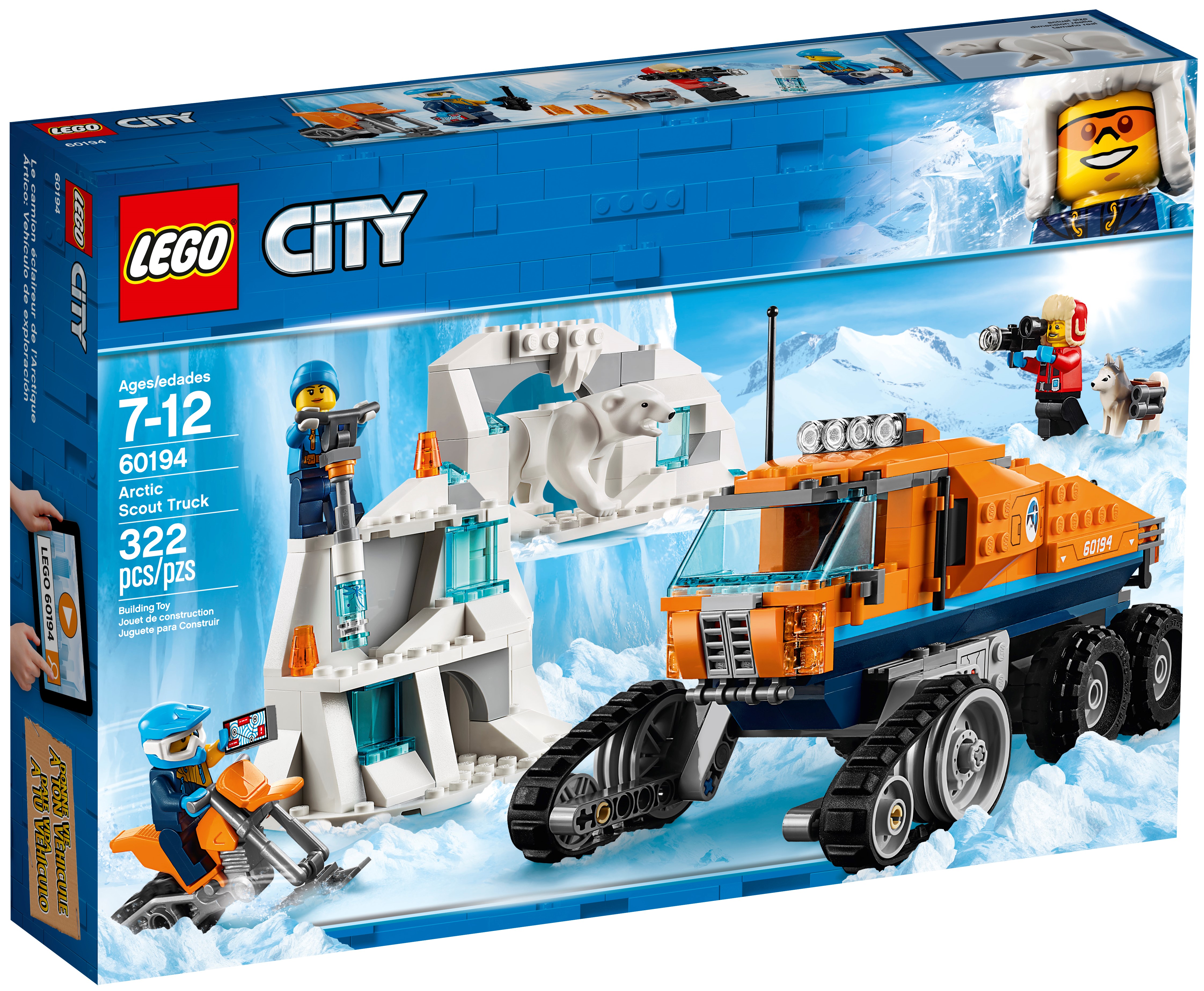 Arctic Scout Truck 60194 | City | Buy online at the Official LEGO® Shop