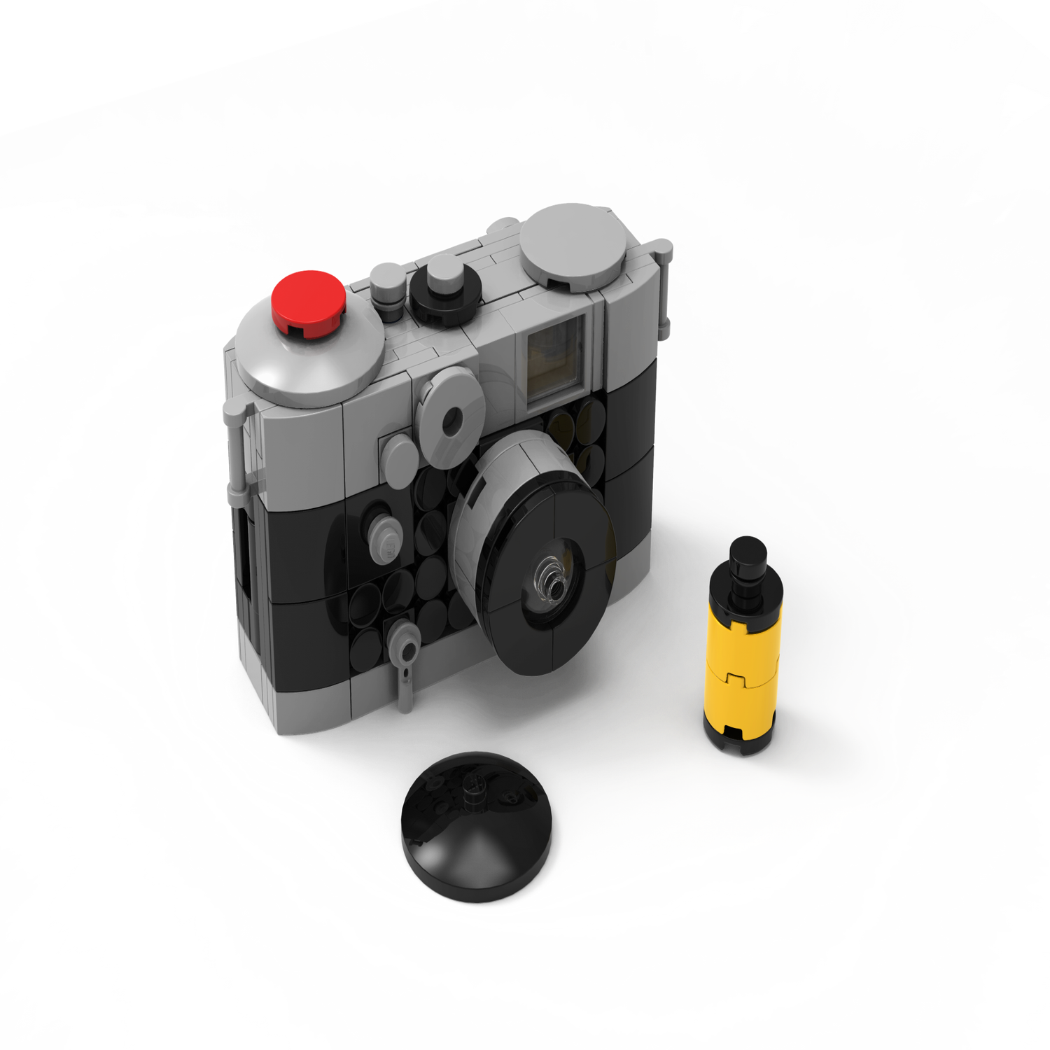 Una cámara hecha de LEGOS, ¿la habías visto antes? 📸🧱🌈 #lego #legocamera  #vintage #legodigitalcamera #photography #photographer #coyoacan…