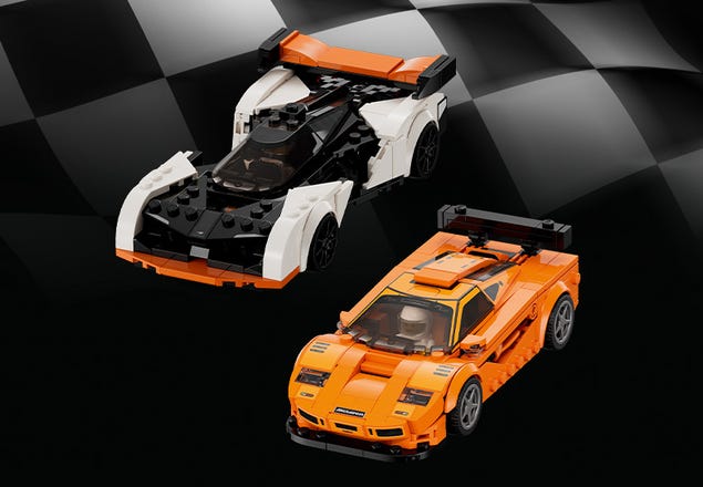 McLaren Solus GT & MccLaren F1 LEGO Speed Champions - Mudpuddles Toys and  Books