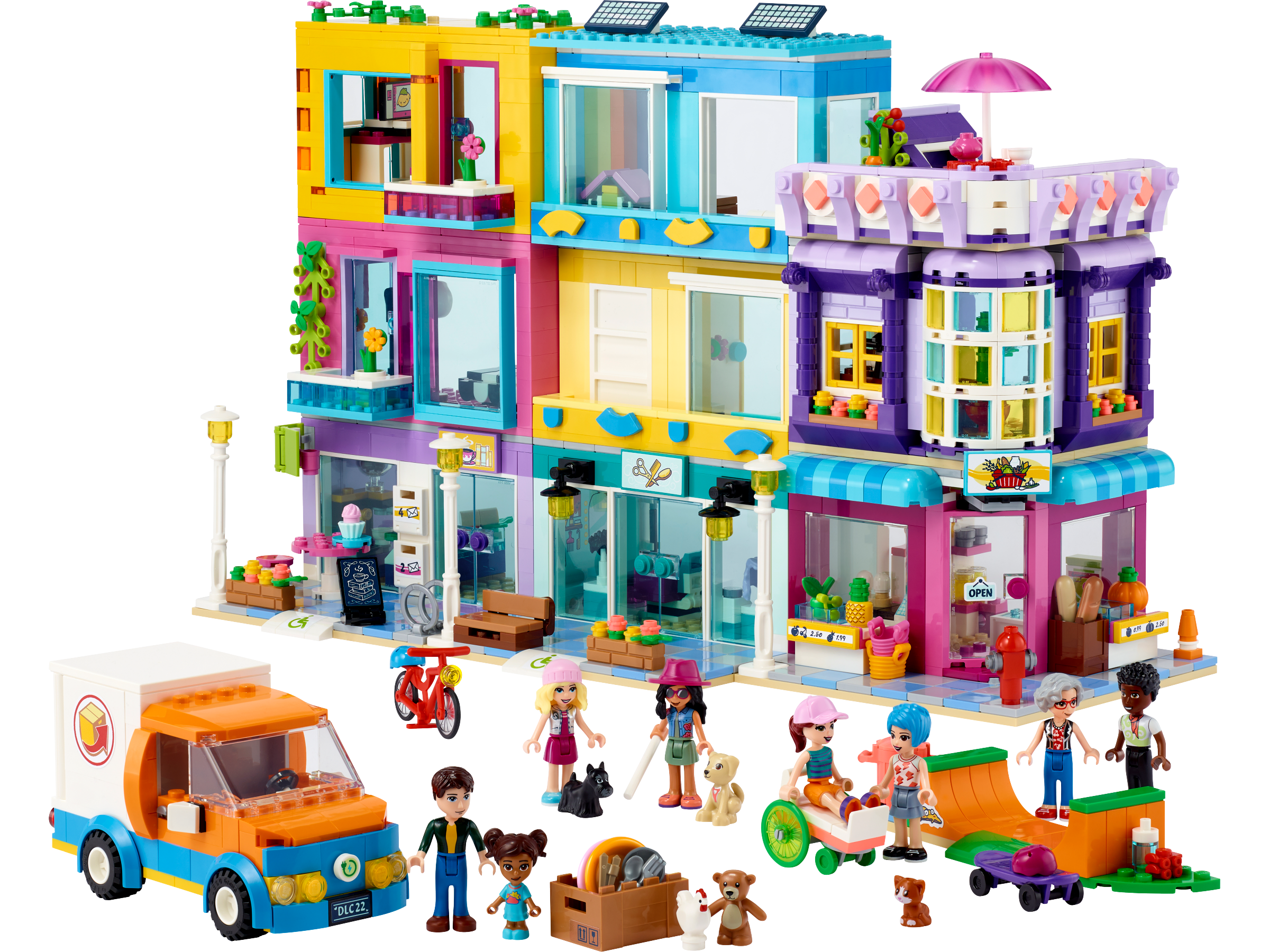 Street Building 41704 | Friends | Buy online at the Official LEGO® US