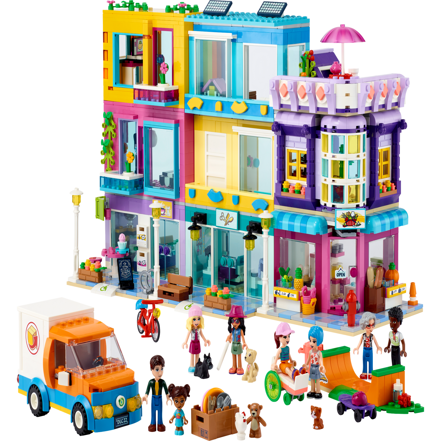 Wonderbaarlijk omdraaien Dragende cirkel Hoofdstraatgebouw 41704 | Friends | Officiële LEGO® winkel NL