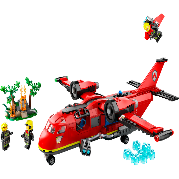 LEGO DUPLO La caserne de pompiers et l'hélicoptère de secours 10970 Jeu de  construction (117 pièces) 