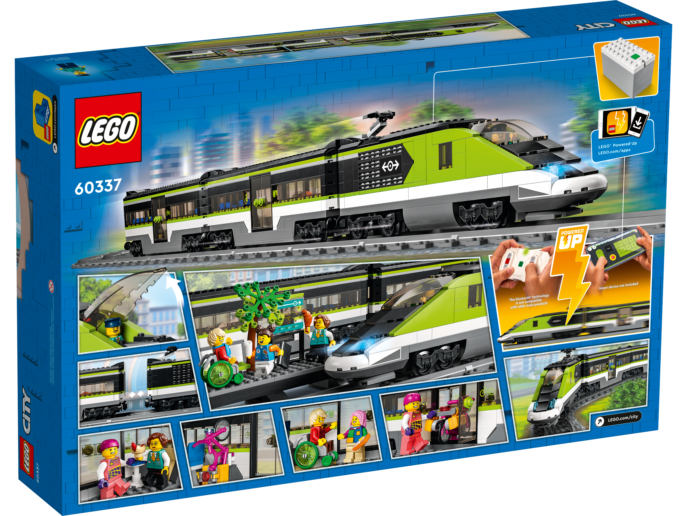 gen dinsdag kousen Express Passenger Train 60337 | City | Buy online at the Official LEGO®  Shop US